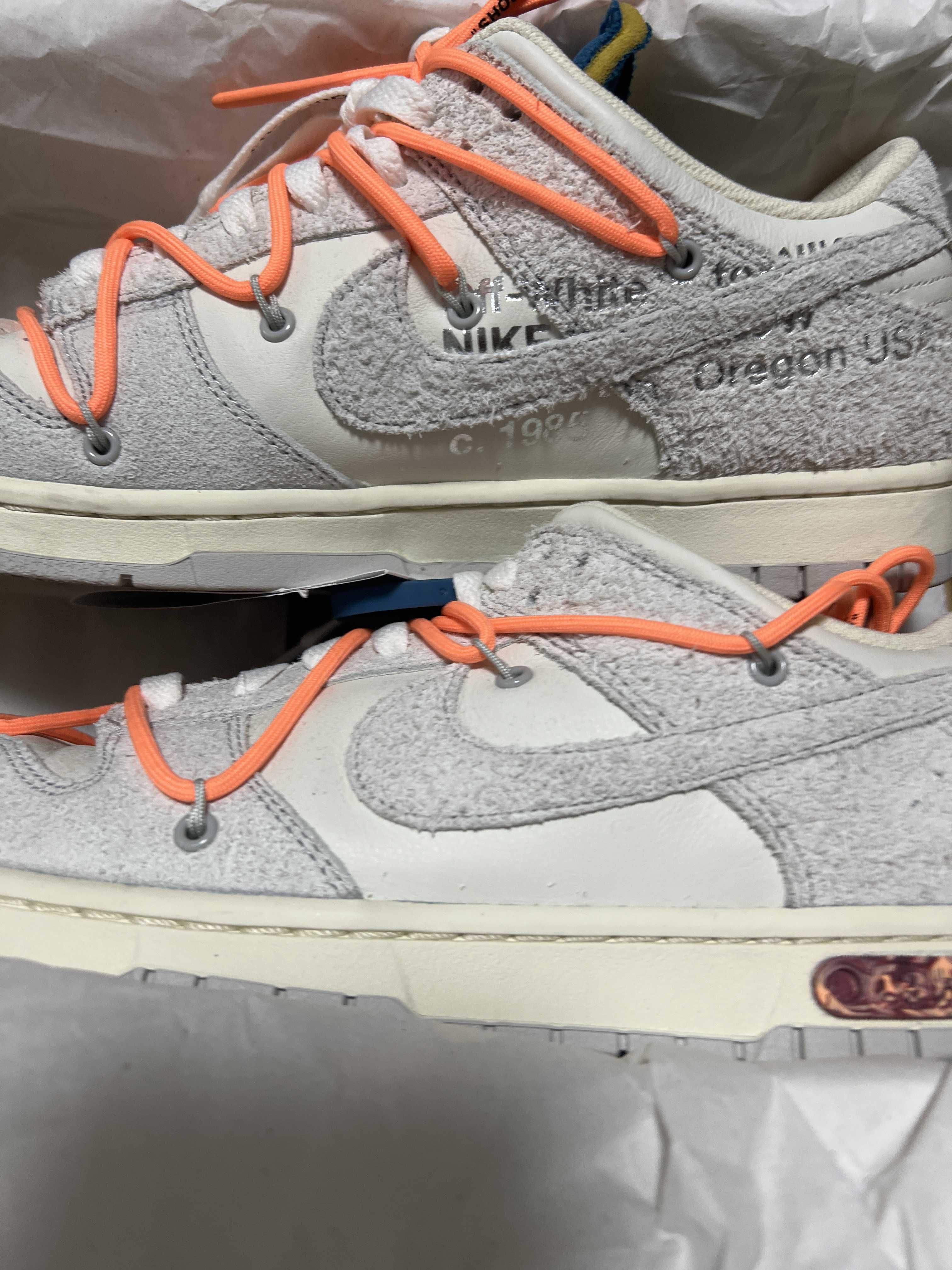 Off-White × Nike Dunk Low 1 of 50 "Lot.19"