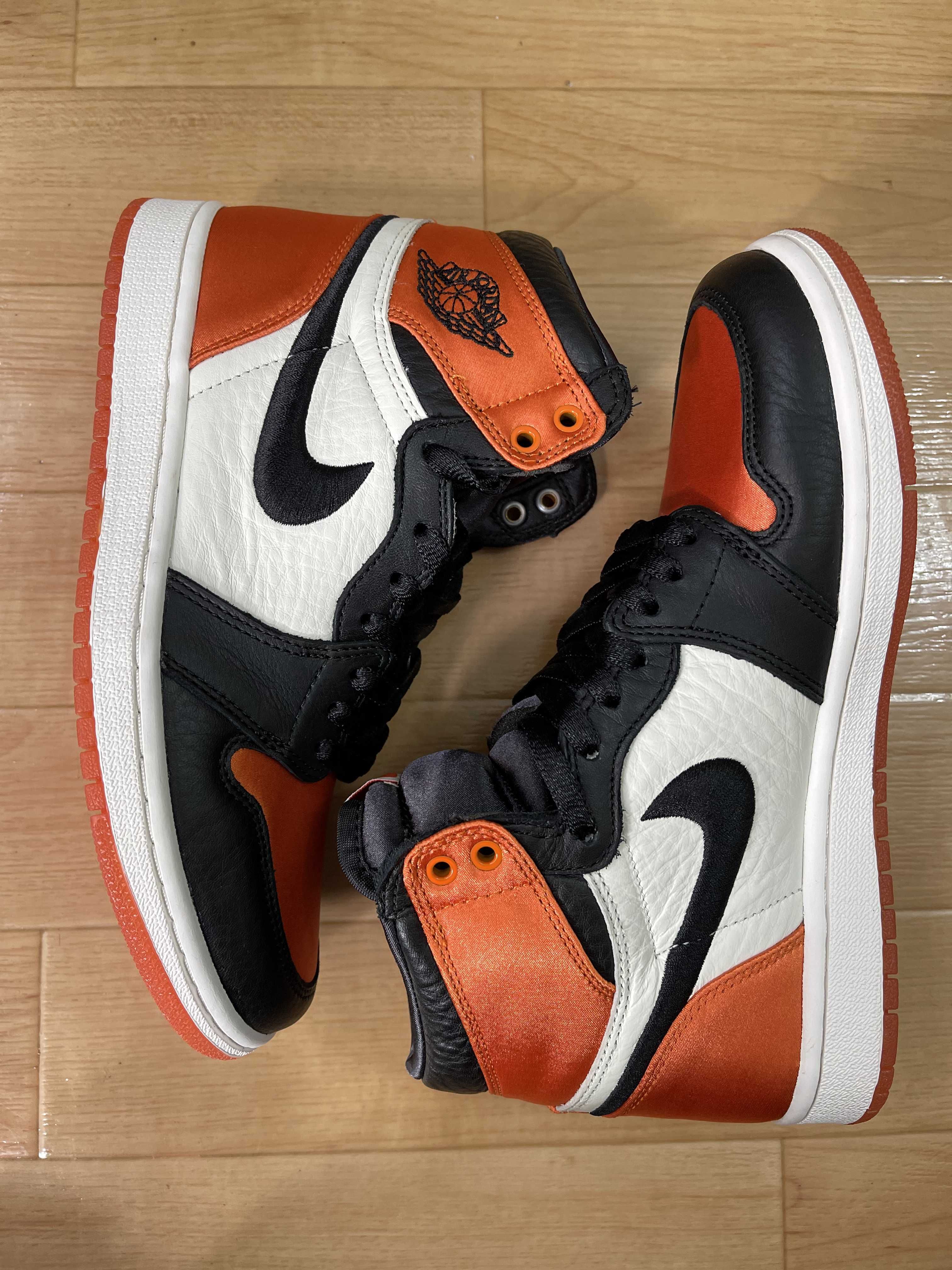 Nike Women's Air Jordan 1 High "Satin Shattered Backboard"