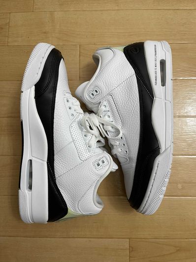 Fragment × Nike Air Jordan 3 "White/Black"