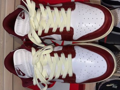 Nike Women's Dunk Low PRM "Team Red and White"