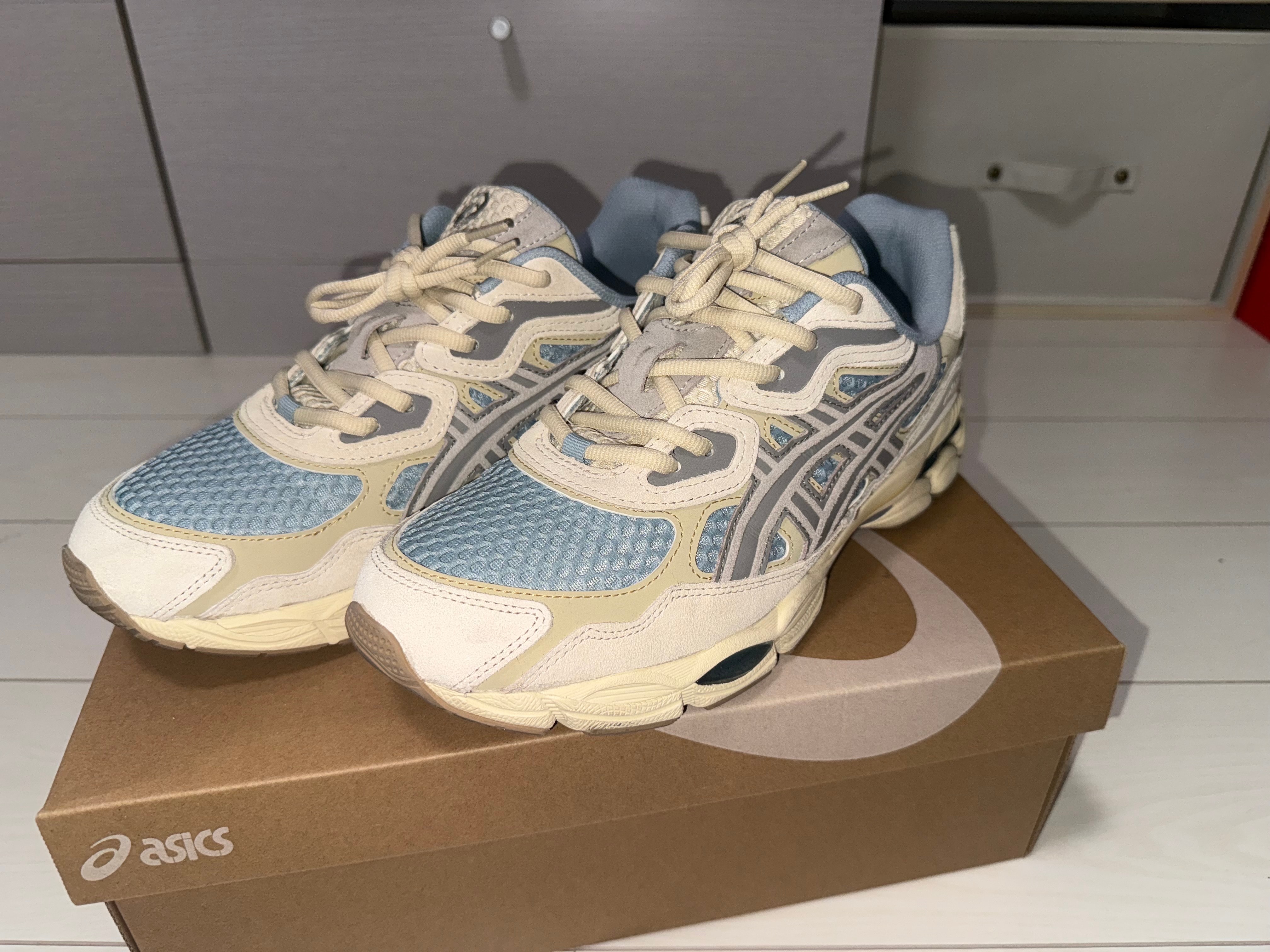 アシックス ゲルNYC "ドルフィングレー/オイスターグレー"