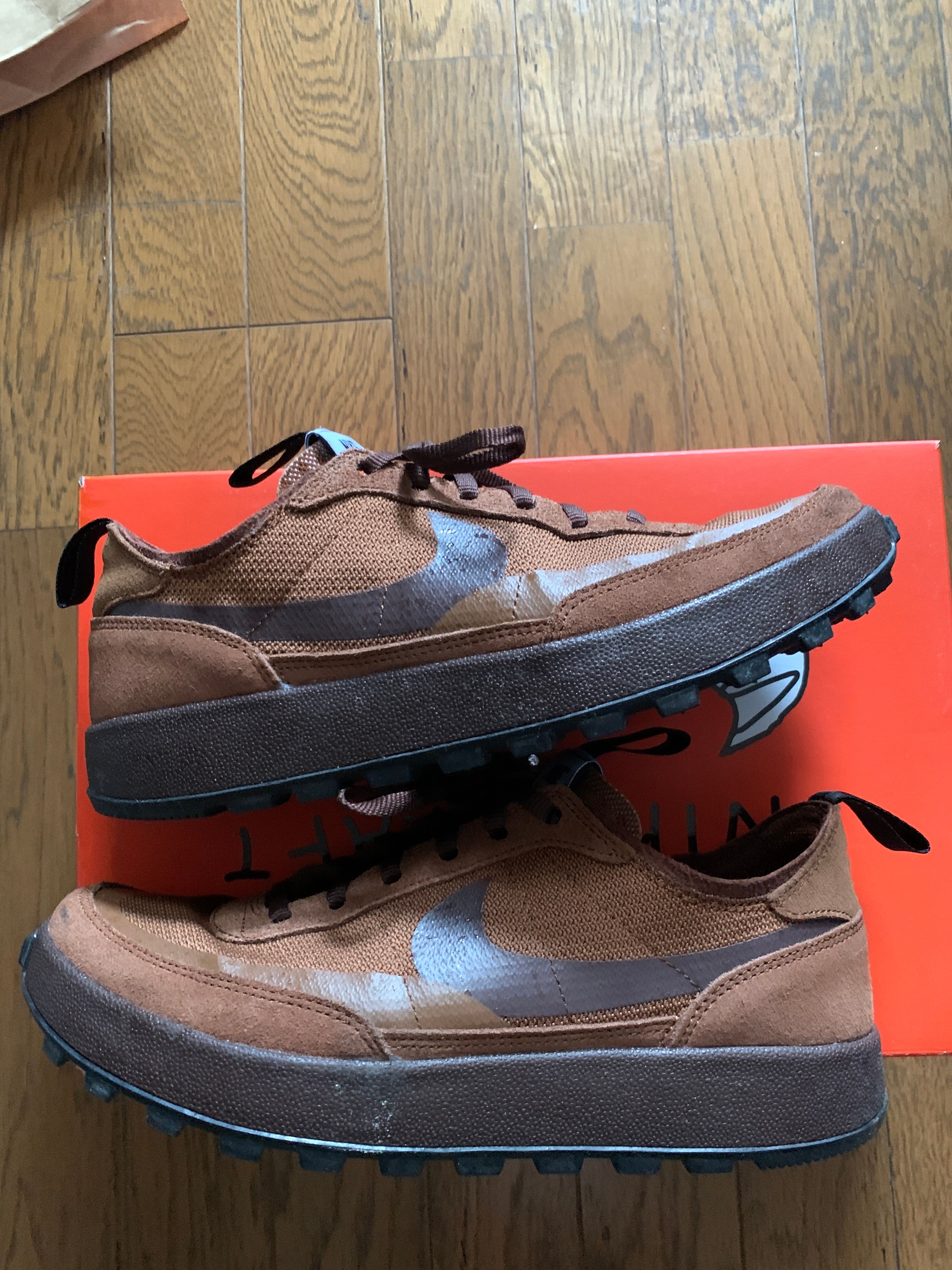 Tom Sachs × NikeCraft Women's General Purpose Shoe "Brown"