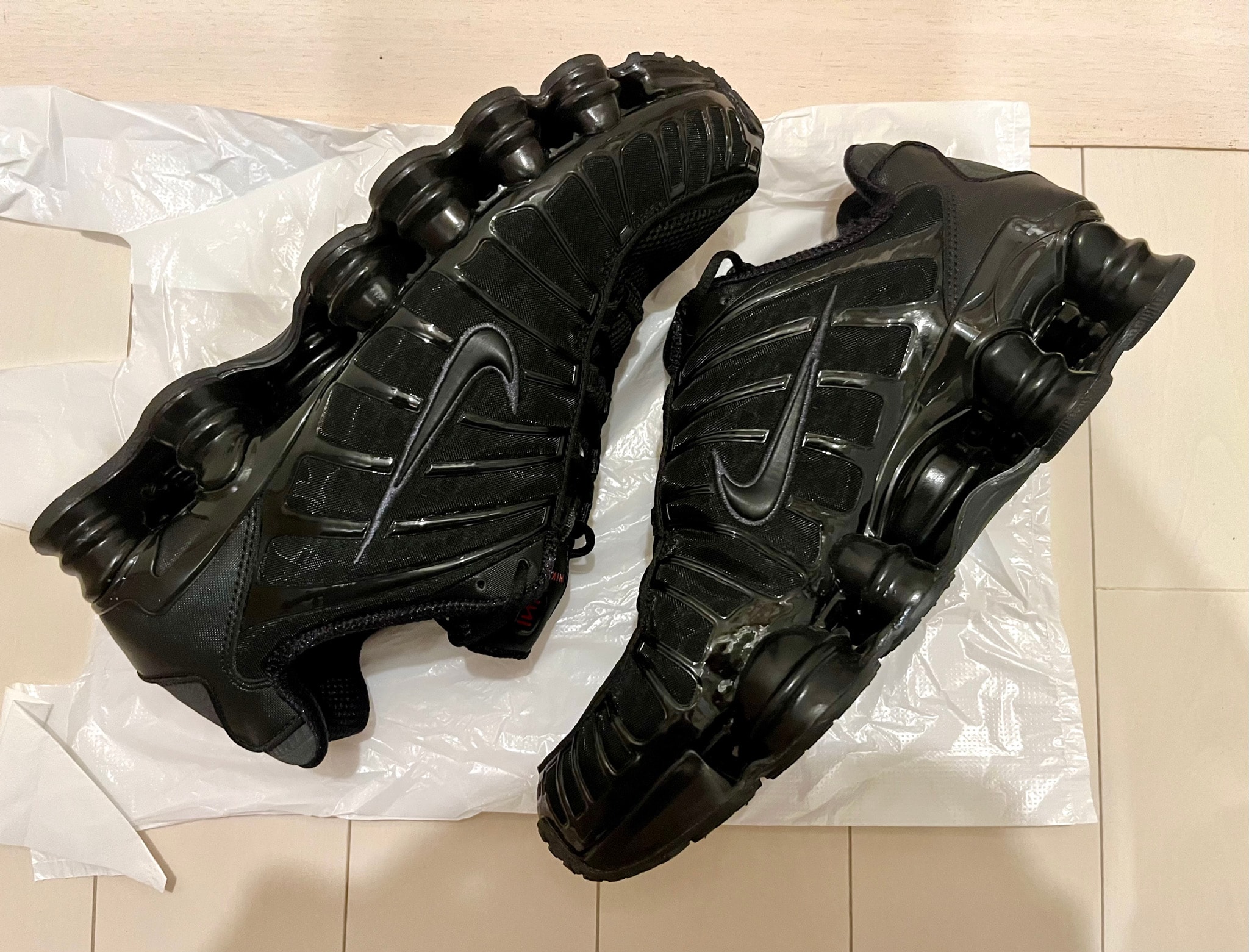 Nike Women's Shox TL "Black and Max Orange"