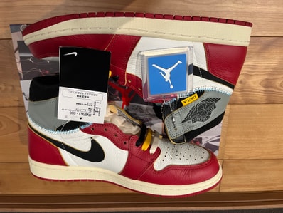 UNION × Nike Air Jordan 1 Retro High OG "Chicago/Shadow"