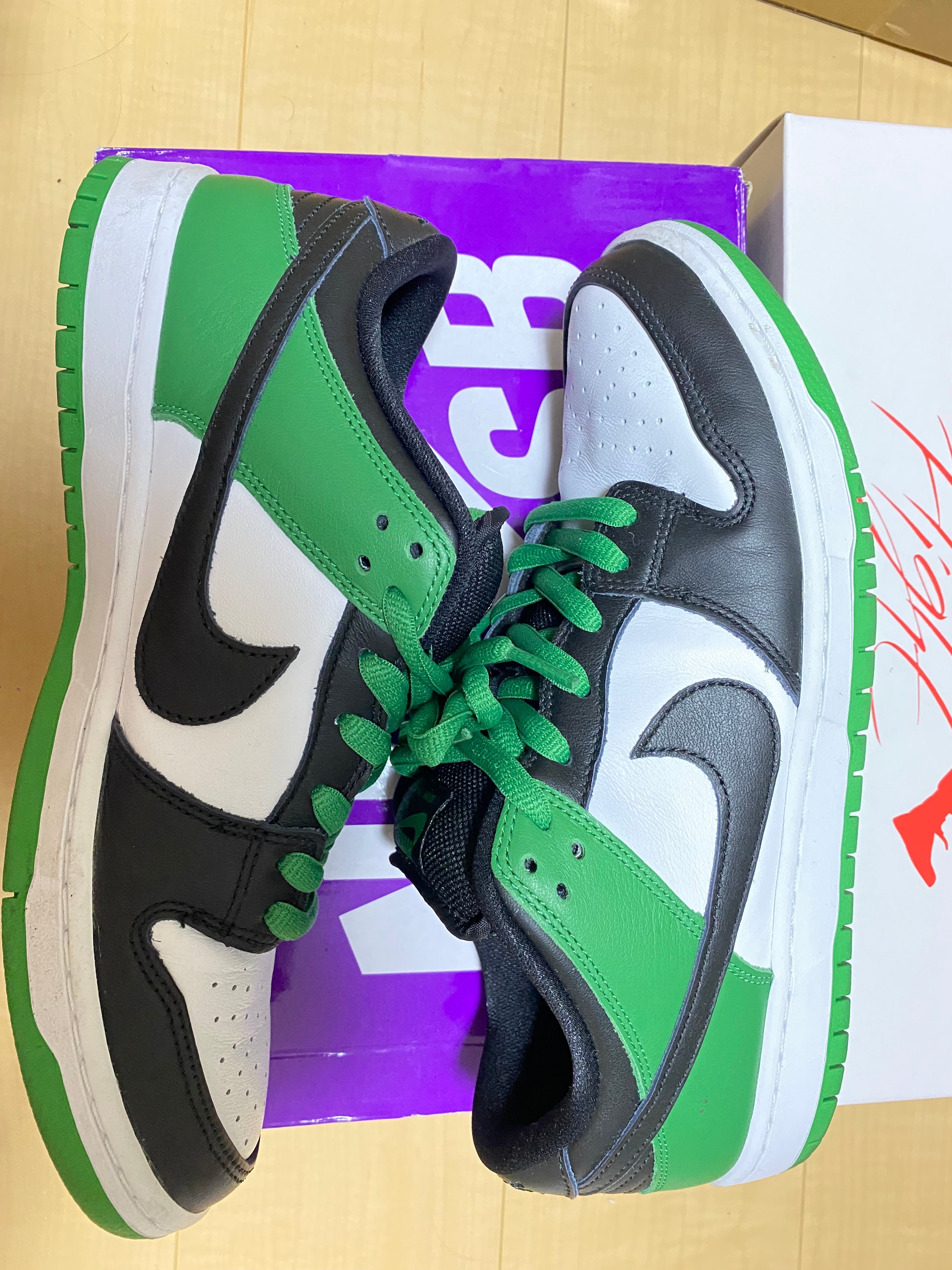 Nike SB Dunk Low Pro "Black and Classic Green"