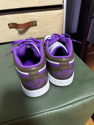Nike Air Jordan 1 Low "Brown and Purple"