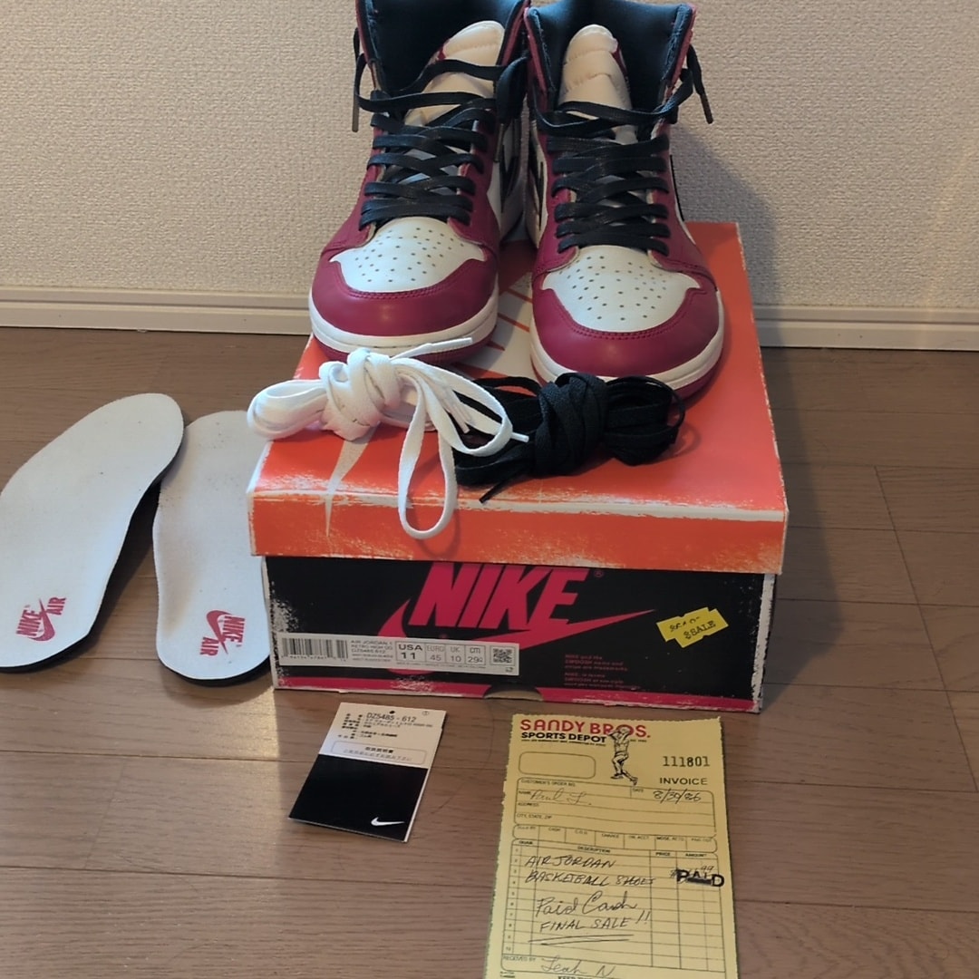 Nike Air Jordan 1 High OG "Lost & Found/Chicago"