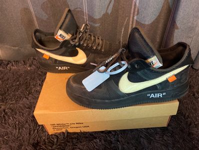 Off-White × Nike Air Force 1 Low "Black"