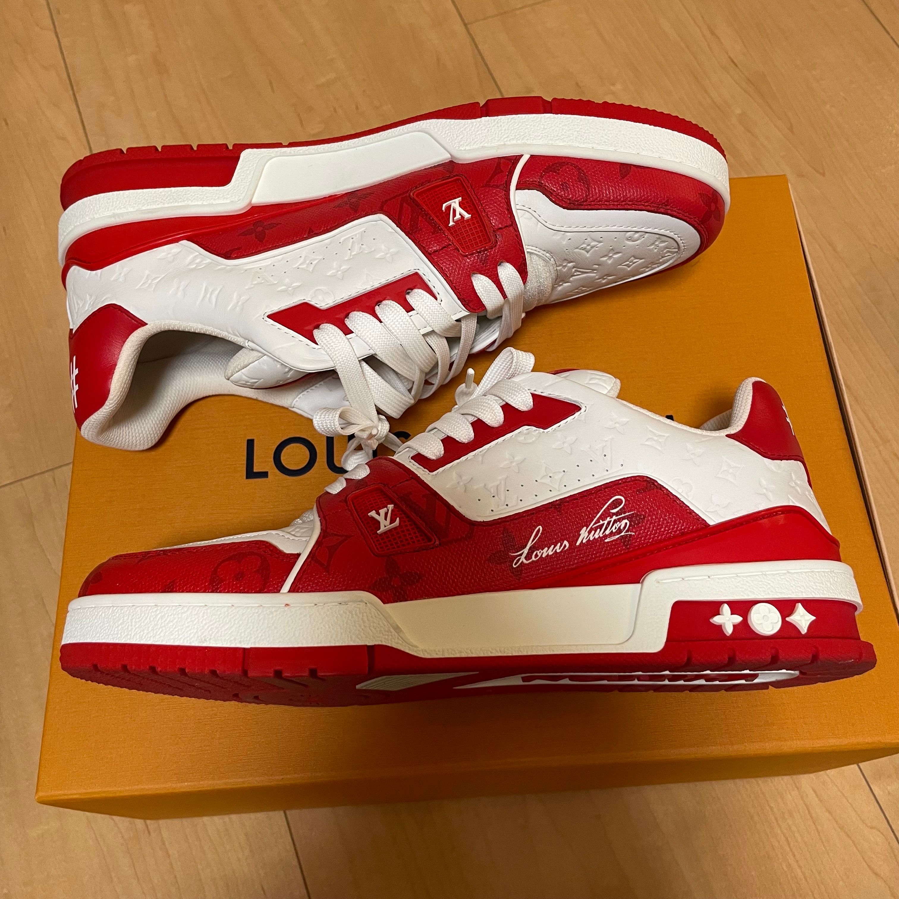 Louis Vuitton Trainer Line Sneaker #54 "Rouge"