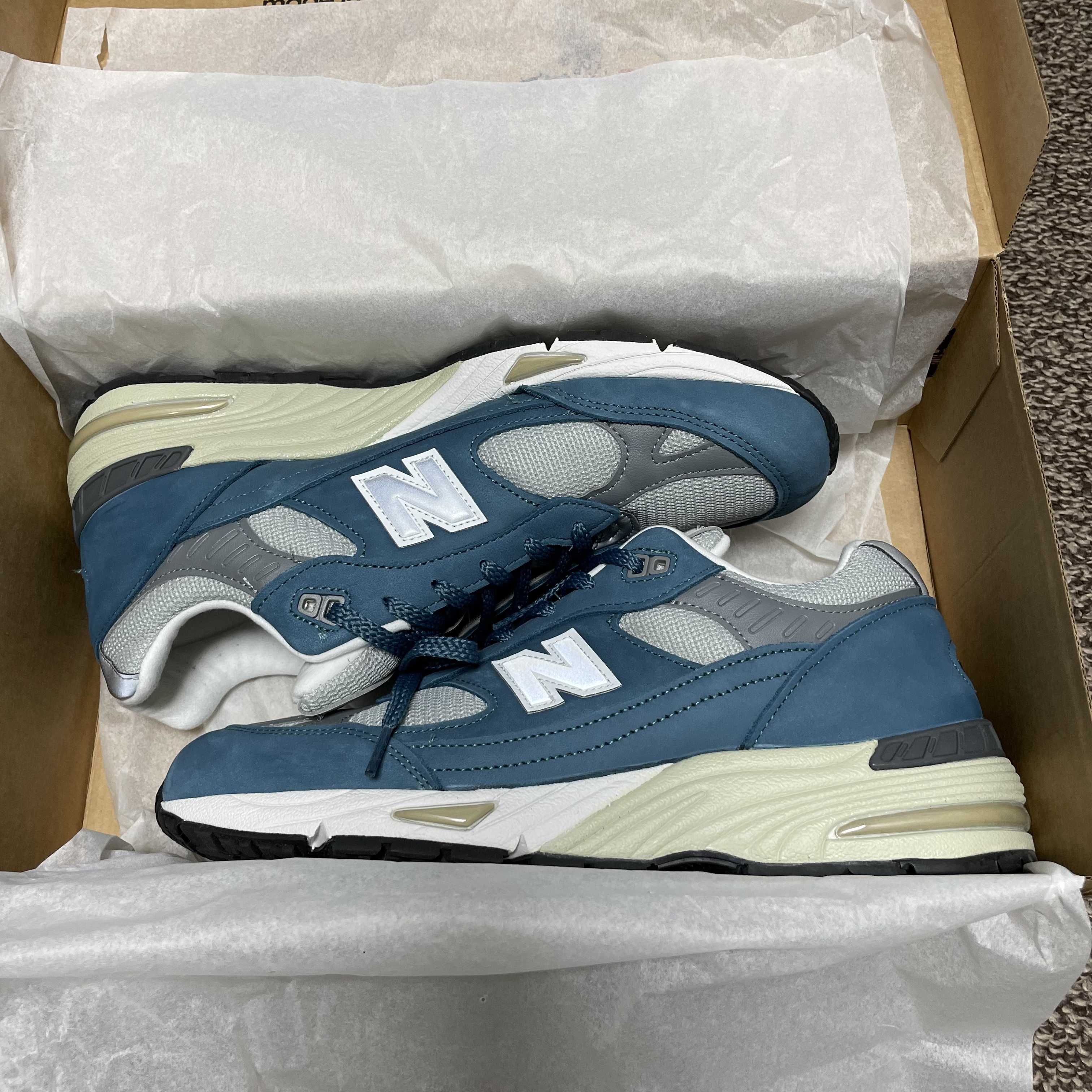 New Balance M991BSG "Slate Blue/Grey"