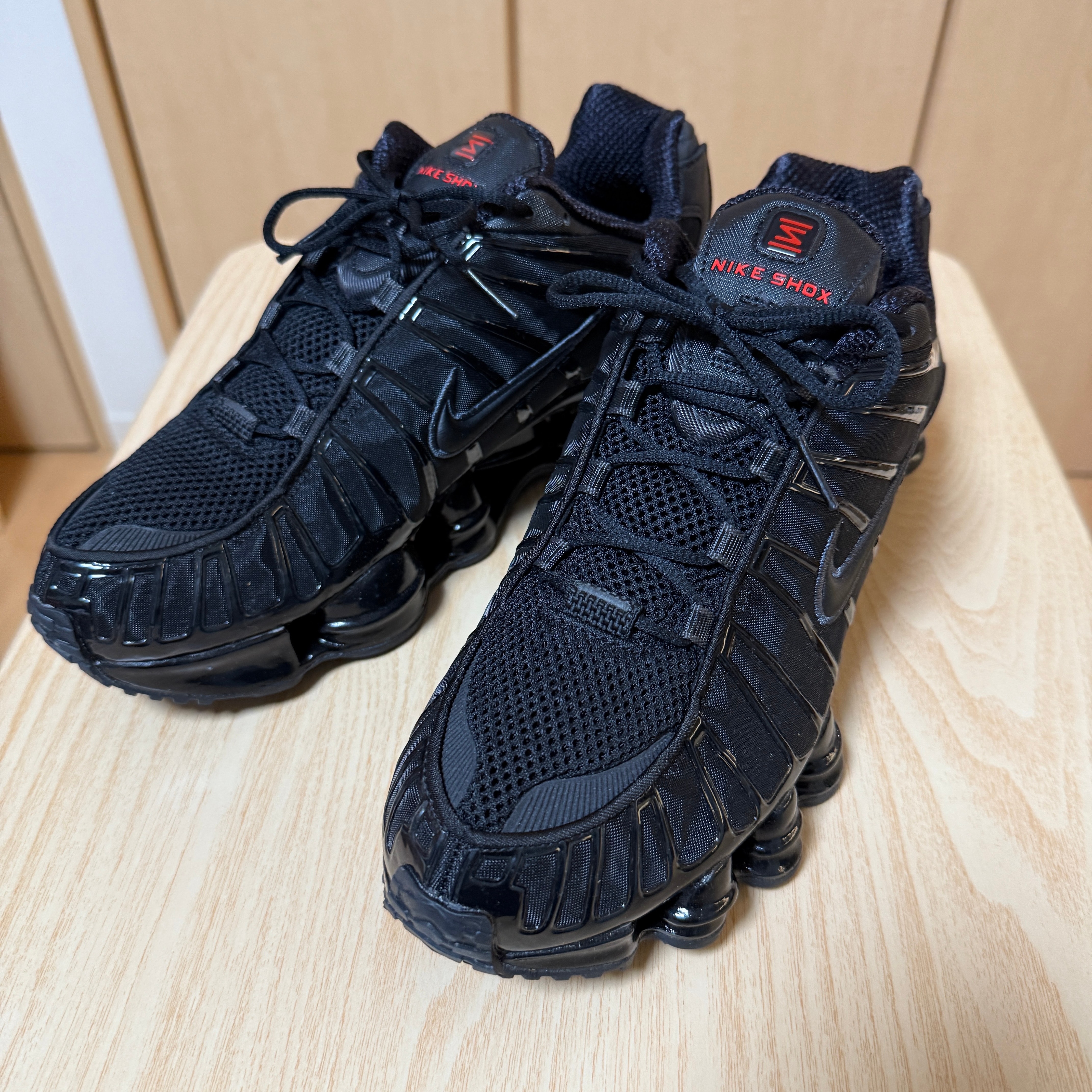 Nike Women's Shox TL "Black and Max Orange"