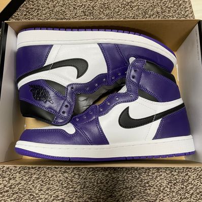 Nike Air Jordan 1 Retro High OG "Court Purple White/Black" (2020)