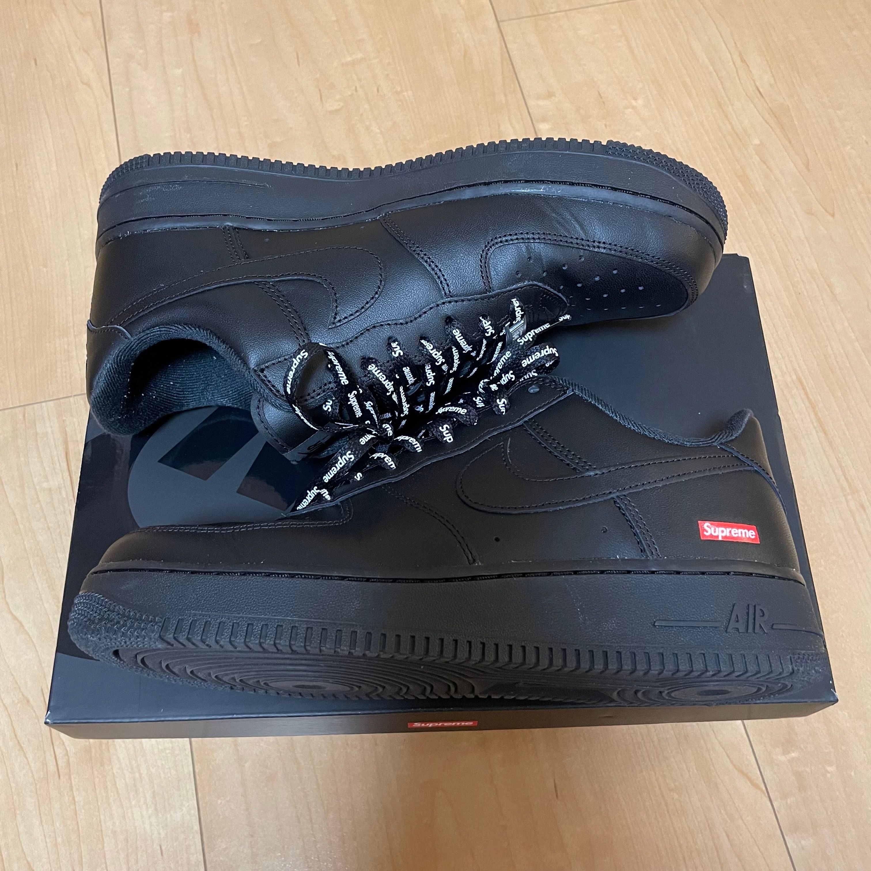 Supreme × Nike Air Force 1 Low "Black"