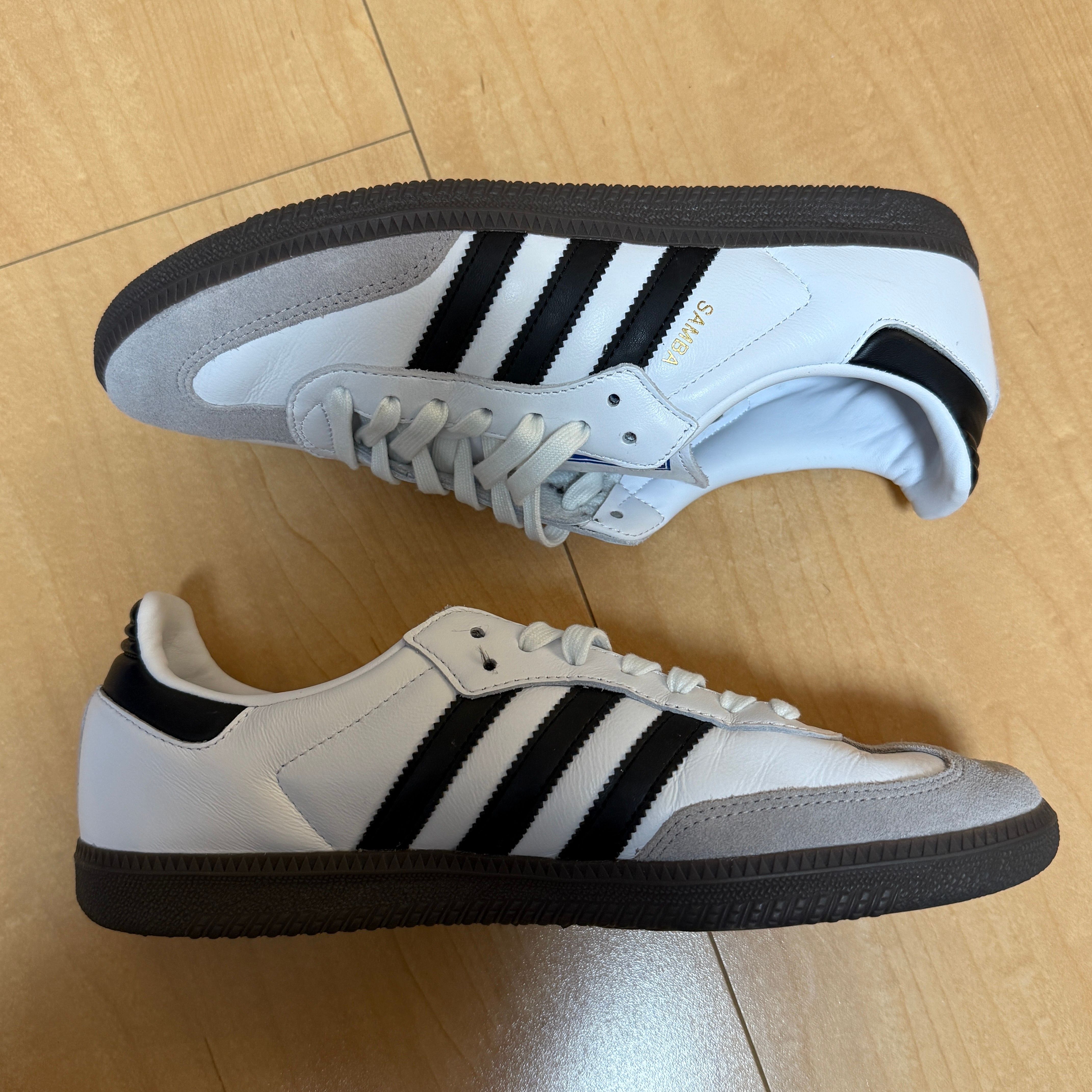 adidas Samba OG "Cloud White/Core Black/Clear Granite"