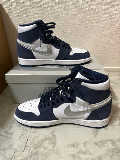 Nike Air Jordan 1 High OG CO.JP "White/Midnight Navy" (2020)(ブリーフケースなし)