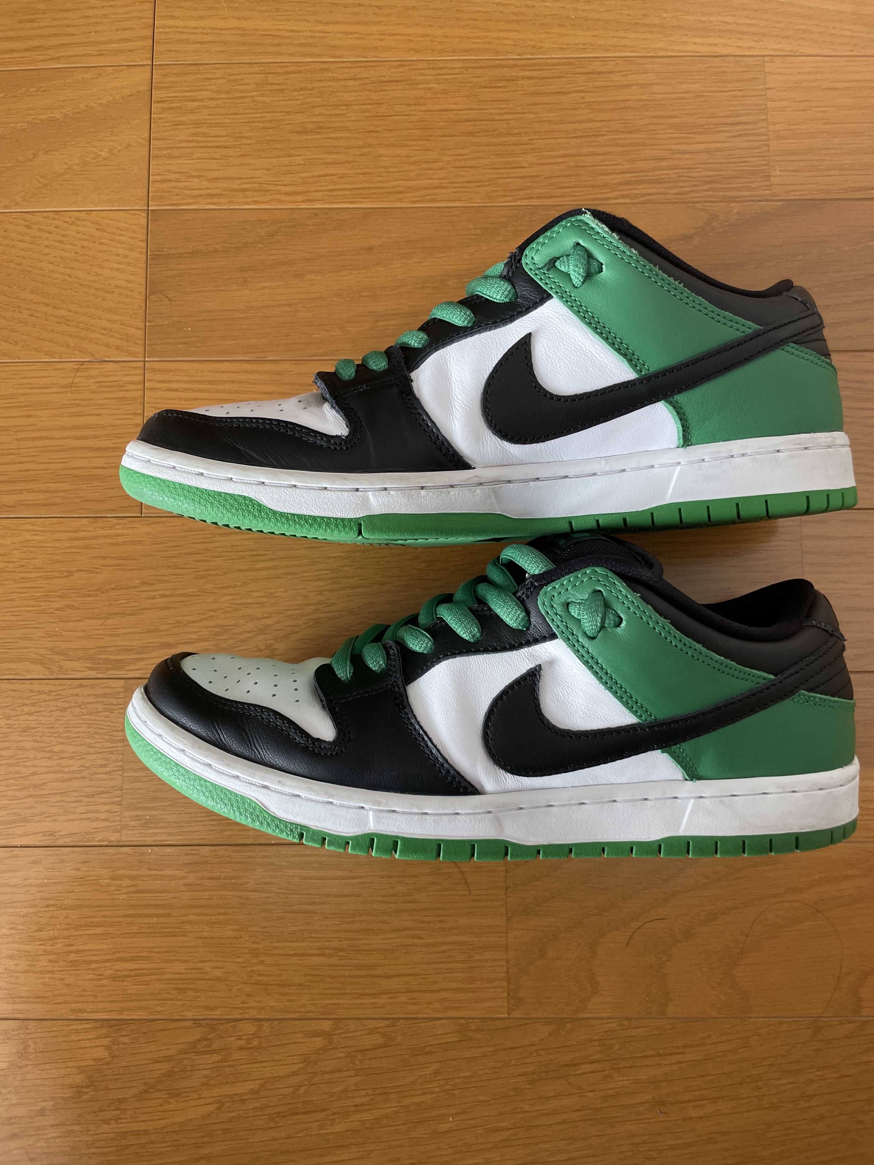 Nike SB Dunk Low Pro "Black and Classic Green"
