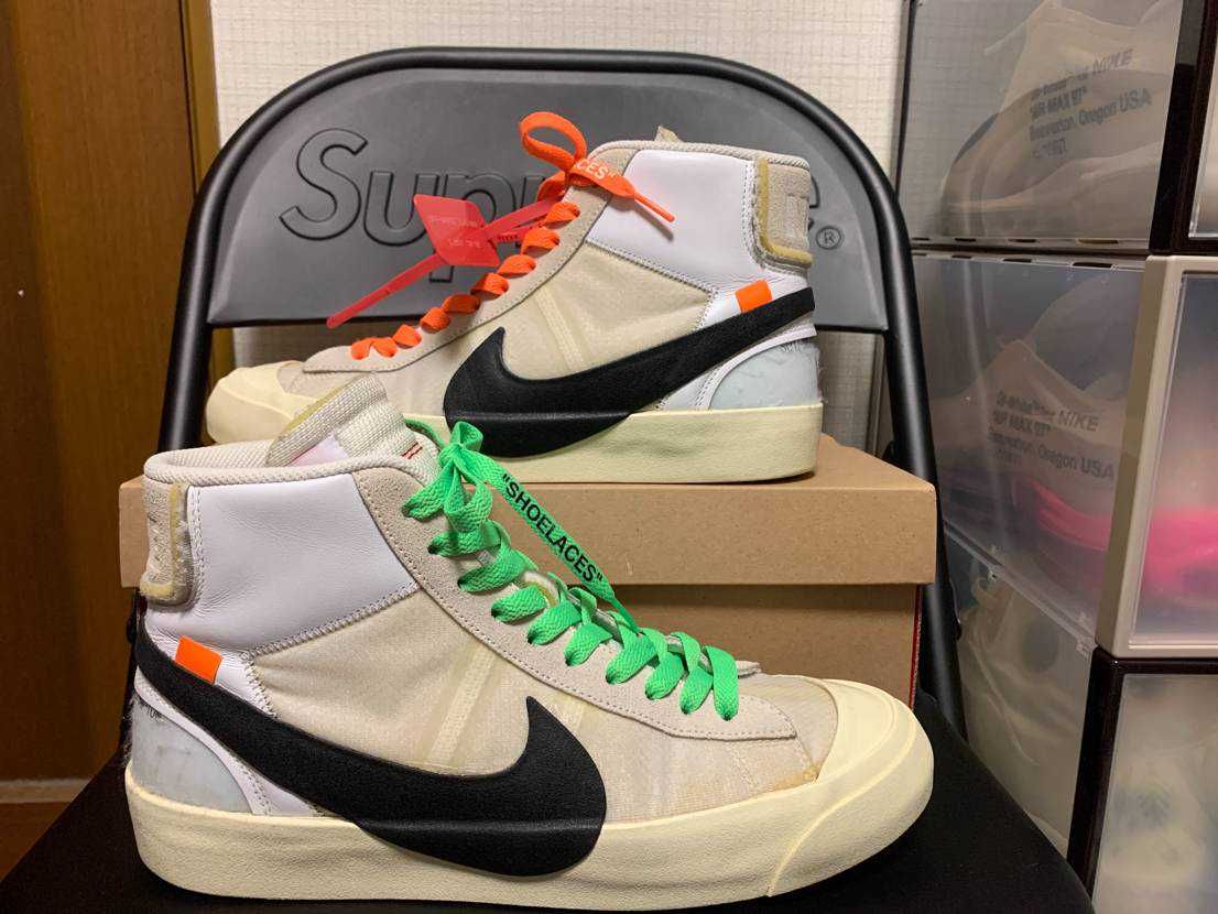 Off-White × Nike The Ten Blazer Mid "White"