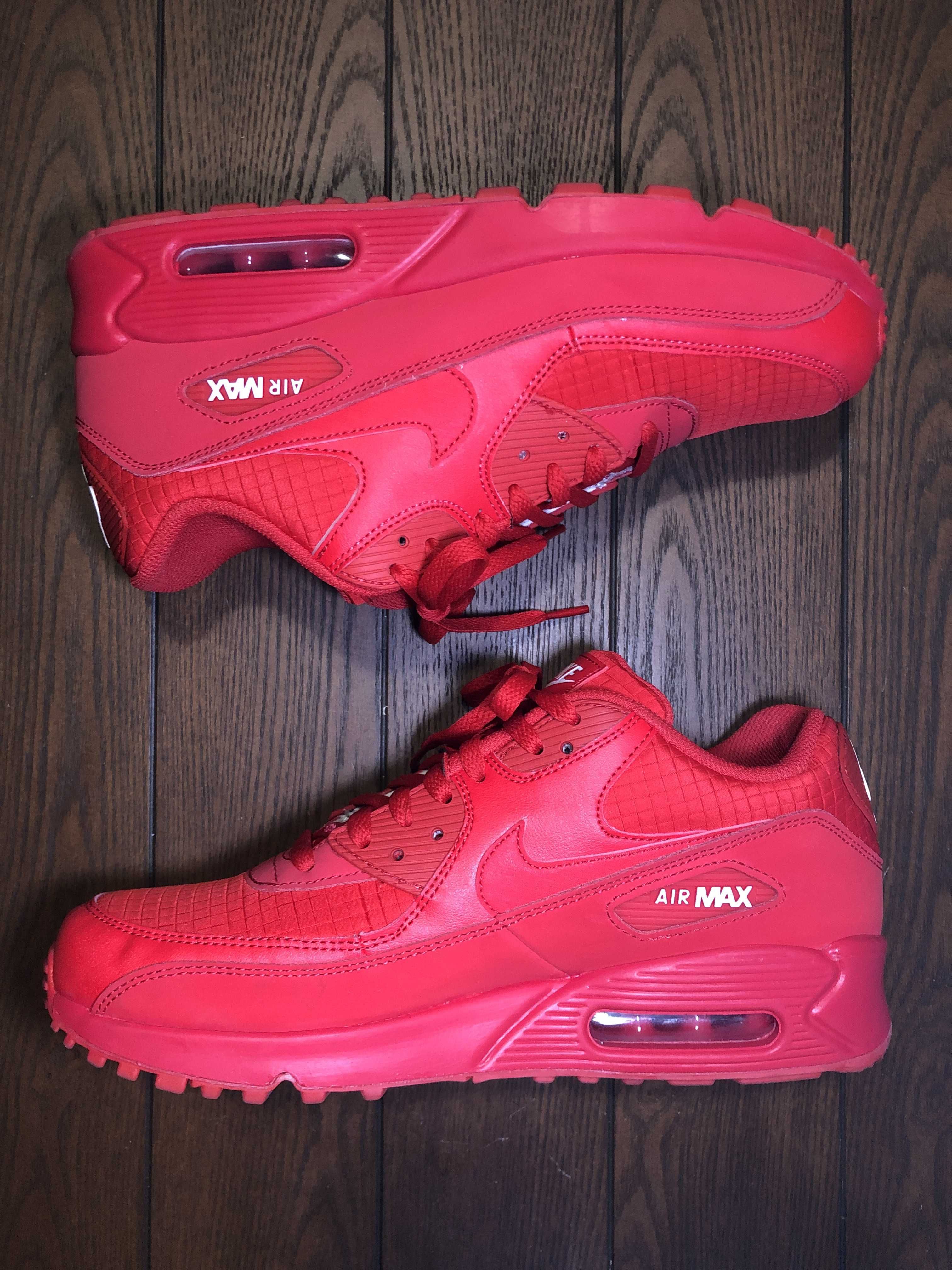 NIKE AIR MAX 90 ESSENTIAL "UNIVERSITY RED"