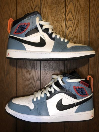 FACETASM × Nike Air Jordan 1 Mid "White/Navy"