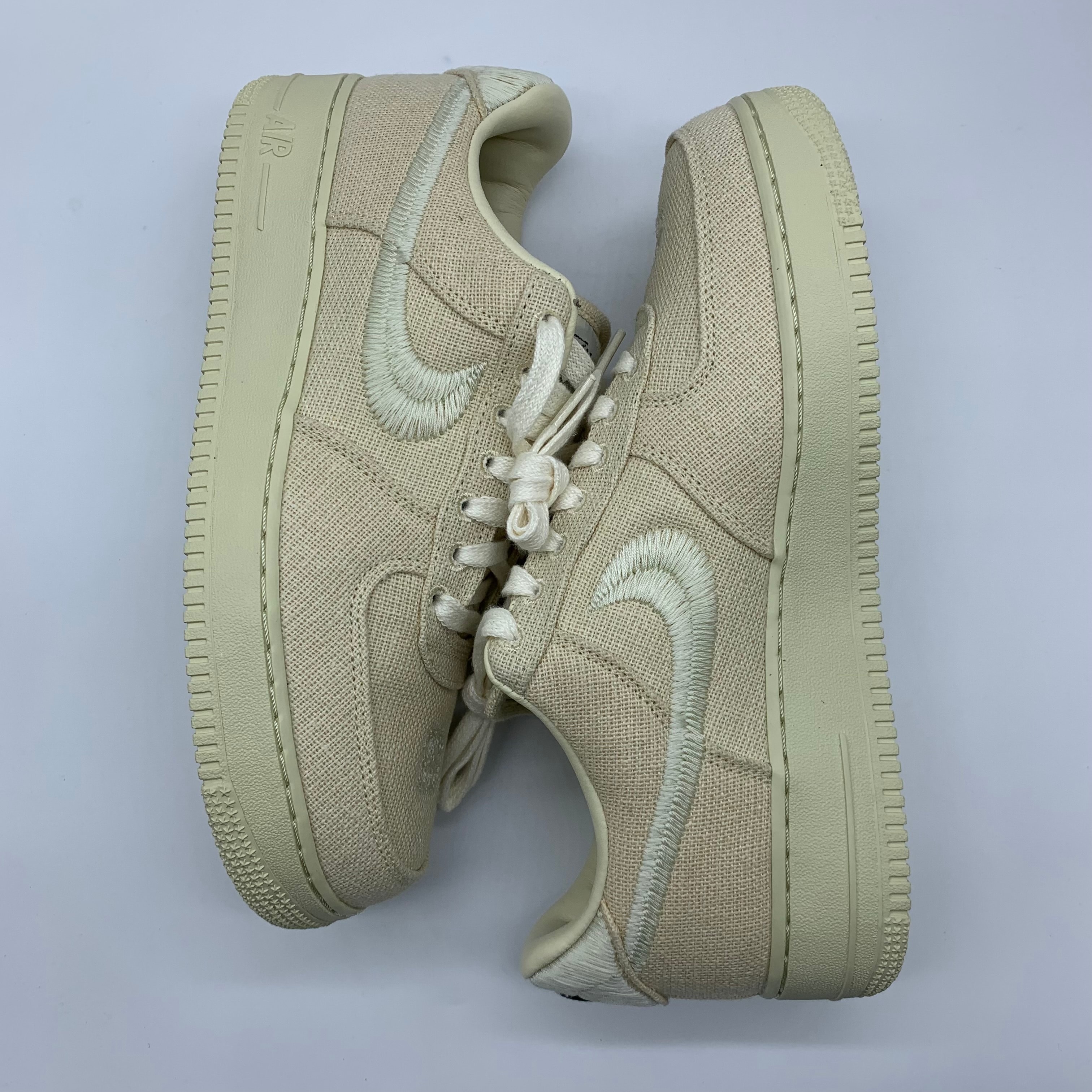 Stussy × Nike Air Force 1 Low "Fossil Stone"