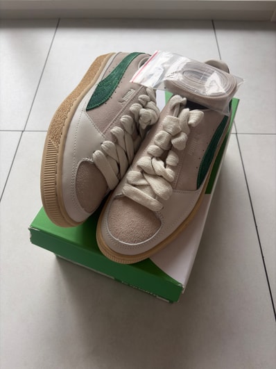 Rhuigi VillasenorI × Puma Suede "Whisper White Juniper"