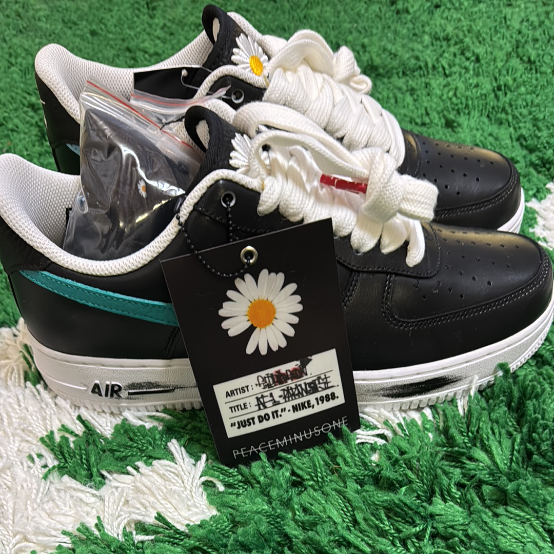 PEACEMINUSONE × Nike Air Force 1 Low '07 Para-Noise 3.0 "Black and Multi-Color" / G-DRAGON
