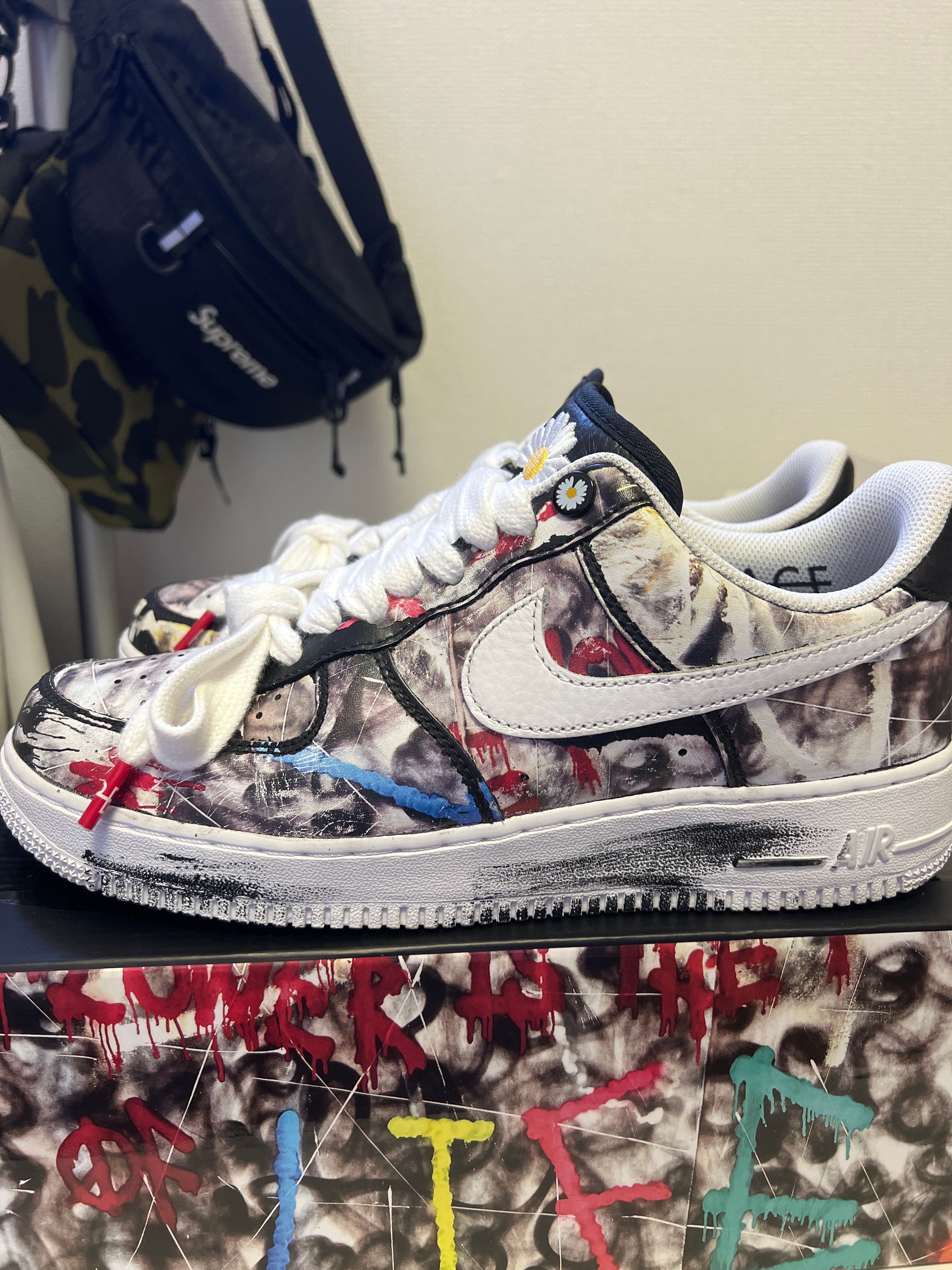 PEACEMINUSONE × Nike Air Force 1 Low Para Noise "Black" / G-DRAGON