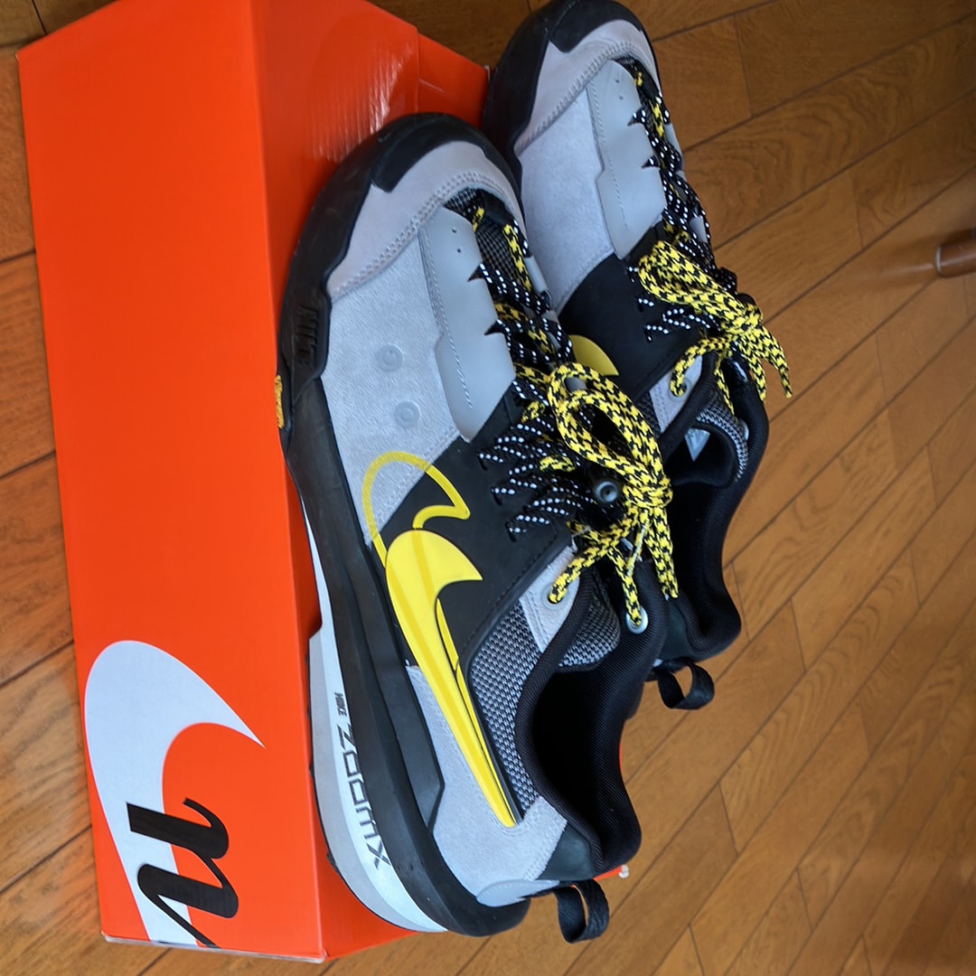 sacai × Nike Zegamadome "Matte Silver"