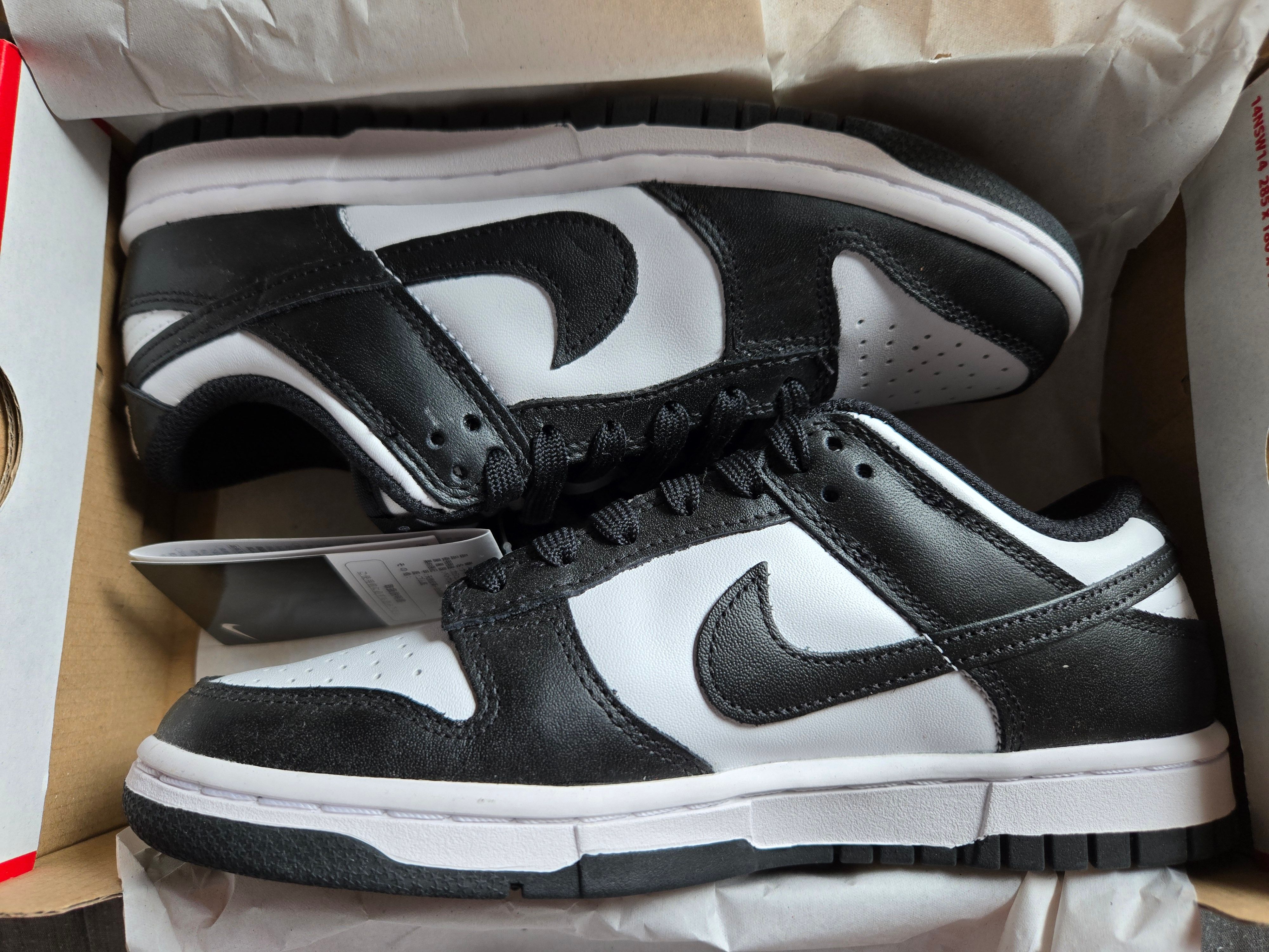 Nike Women's Dunk Low "White/Black"