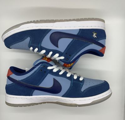 Why So Sad? × Nike SB Dunk Low "Coastal Blue/Speed Yellow-University Red"