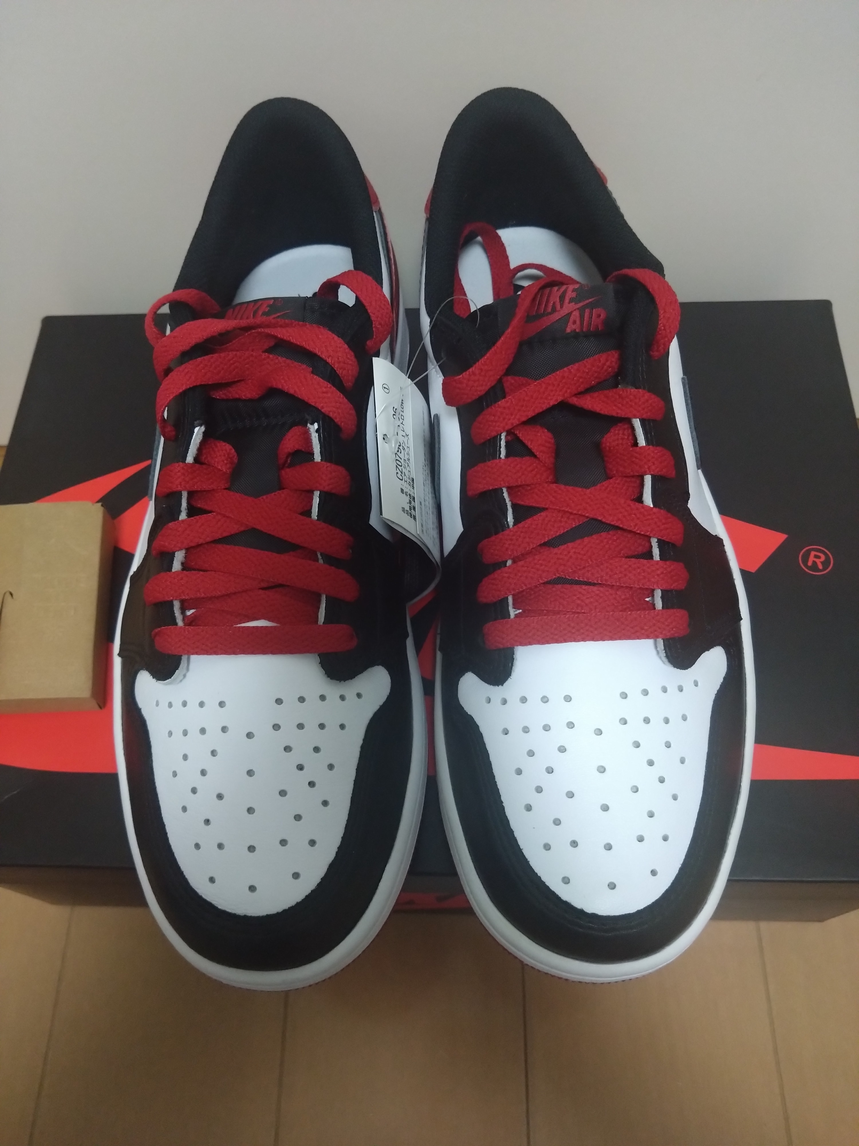 Nike Air Jordan 1 Retro Low OG "Black Toe"