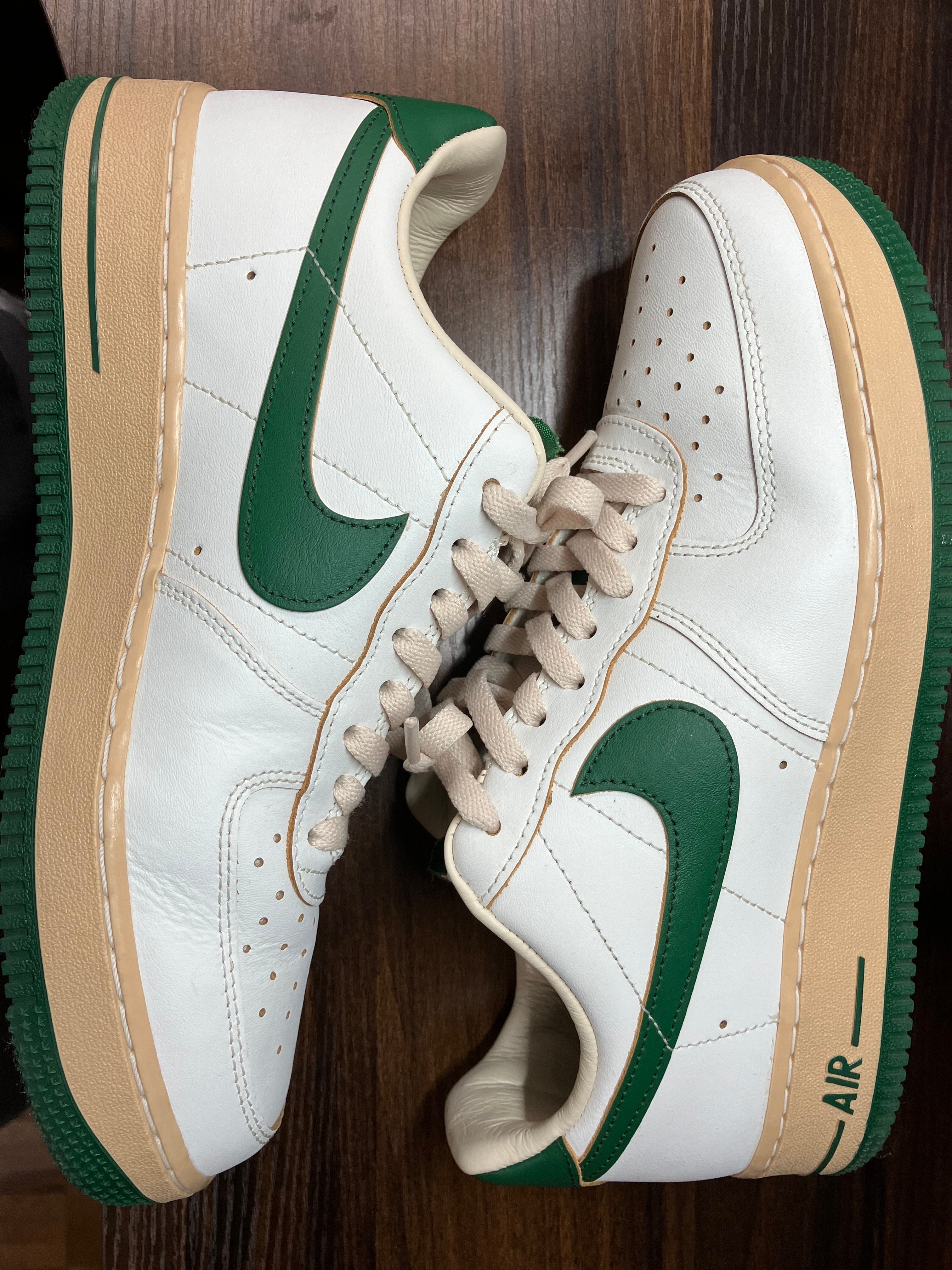 Nike Women's Air Force 1 Low "Green and Muslin"