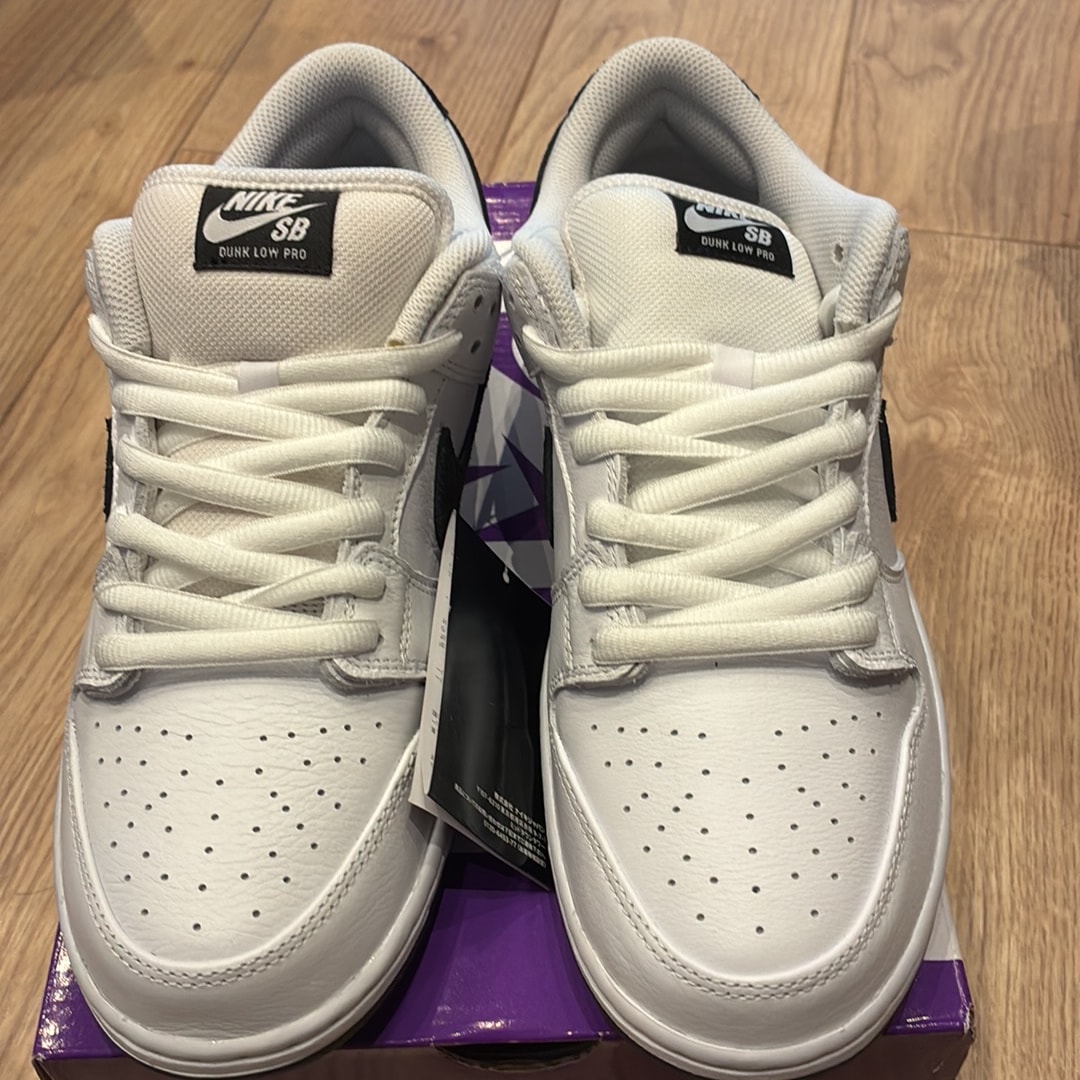 Nike SB Dunk Low Pro "White/Black"