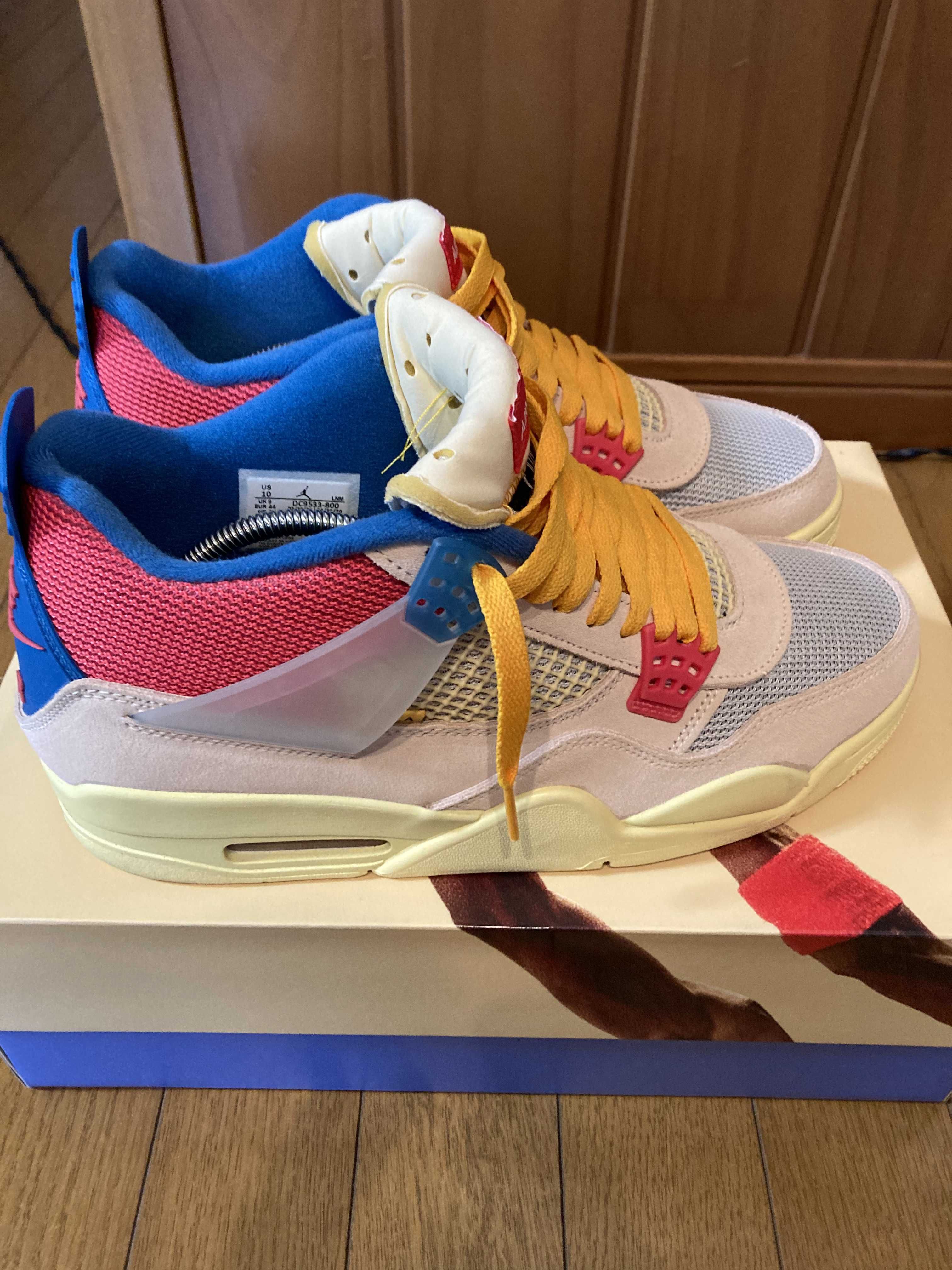 UNION × Nike Air Jordan 4 SP "Guava Ice/Light Fusion Red"