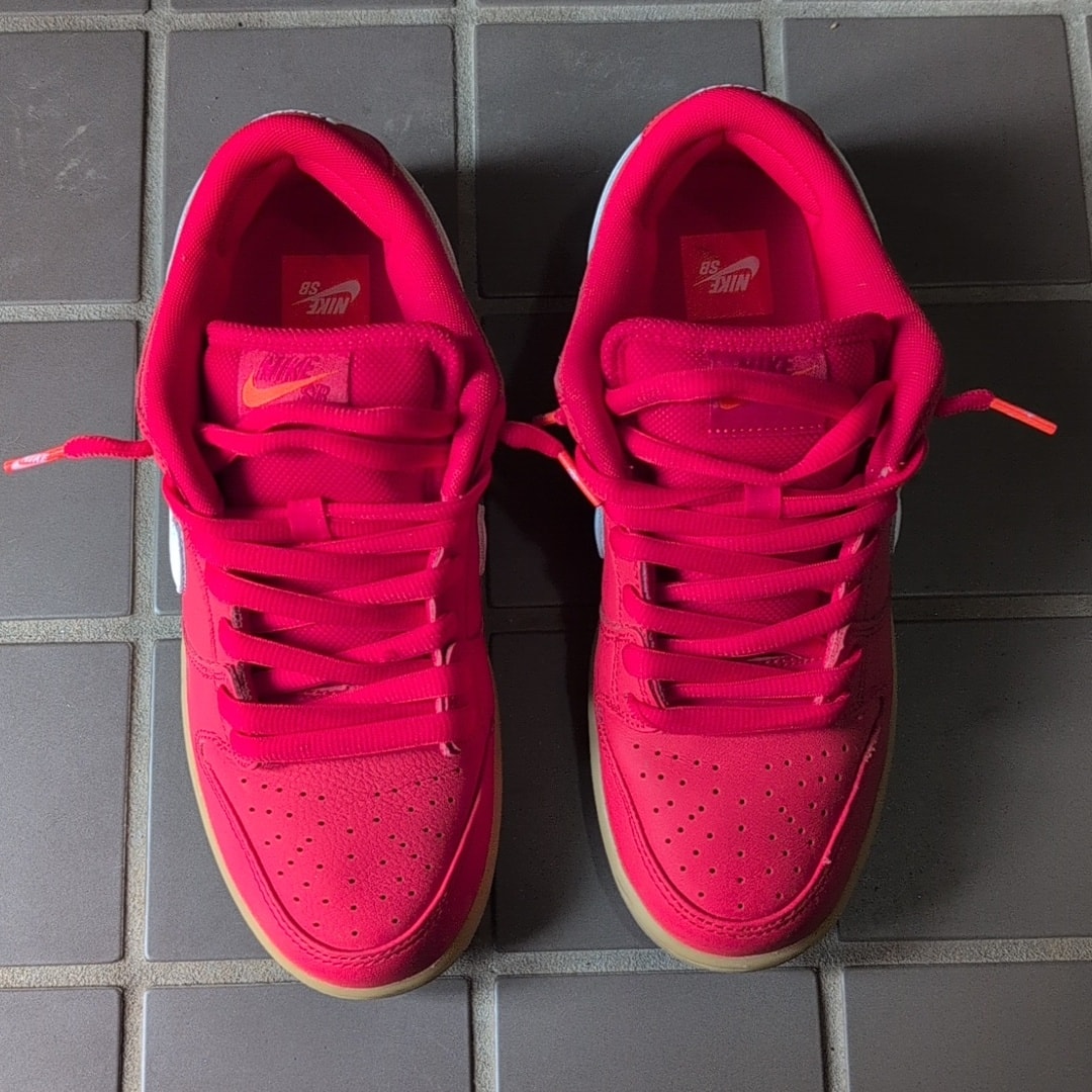 Nike SB Dunk Low Pro ISO Orange Label "University Red Gum"