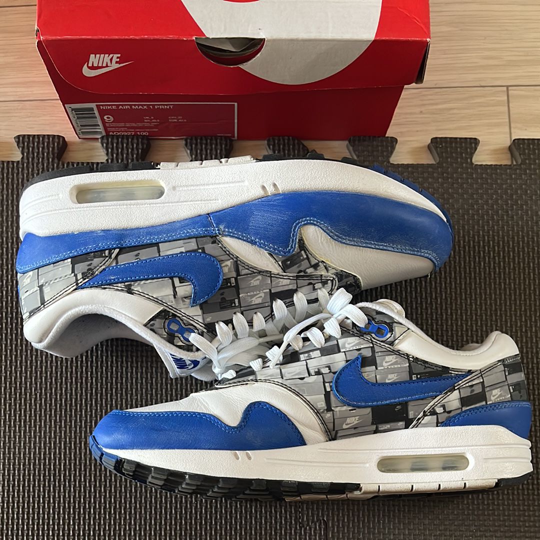 atmos × Nike Air Max 1 Blue "We Love Nike"