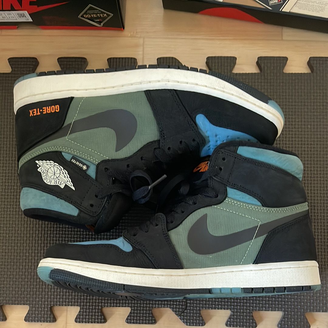 Nike Air Jordan 1 Element GORE-TEX "Noise Aqua and Light Olive"