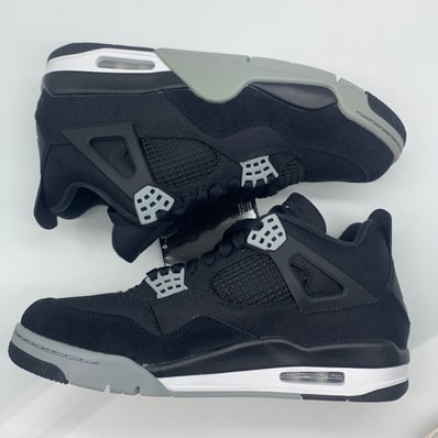 Nike Air Jordan 4 SE "Black and Light Steel"