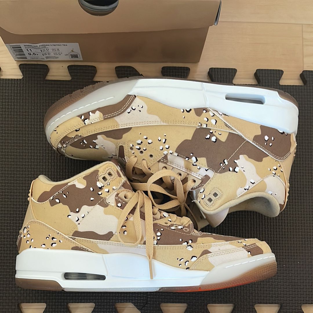 Nike Women's Air Jordan 3 Retro TEX "Desert Camo"