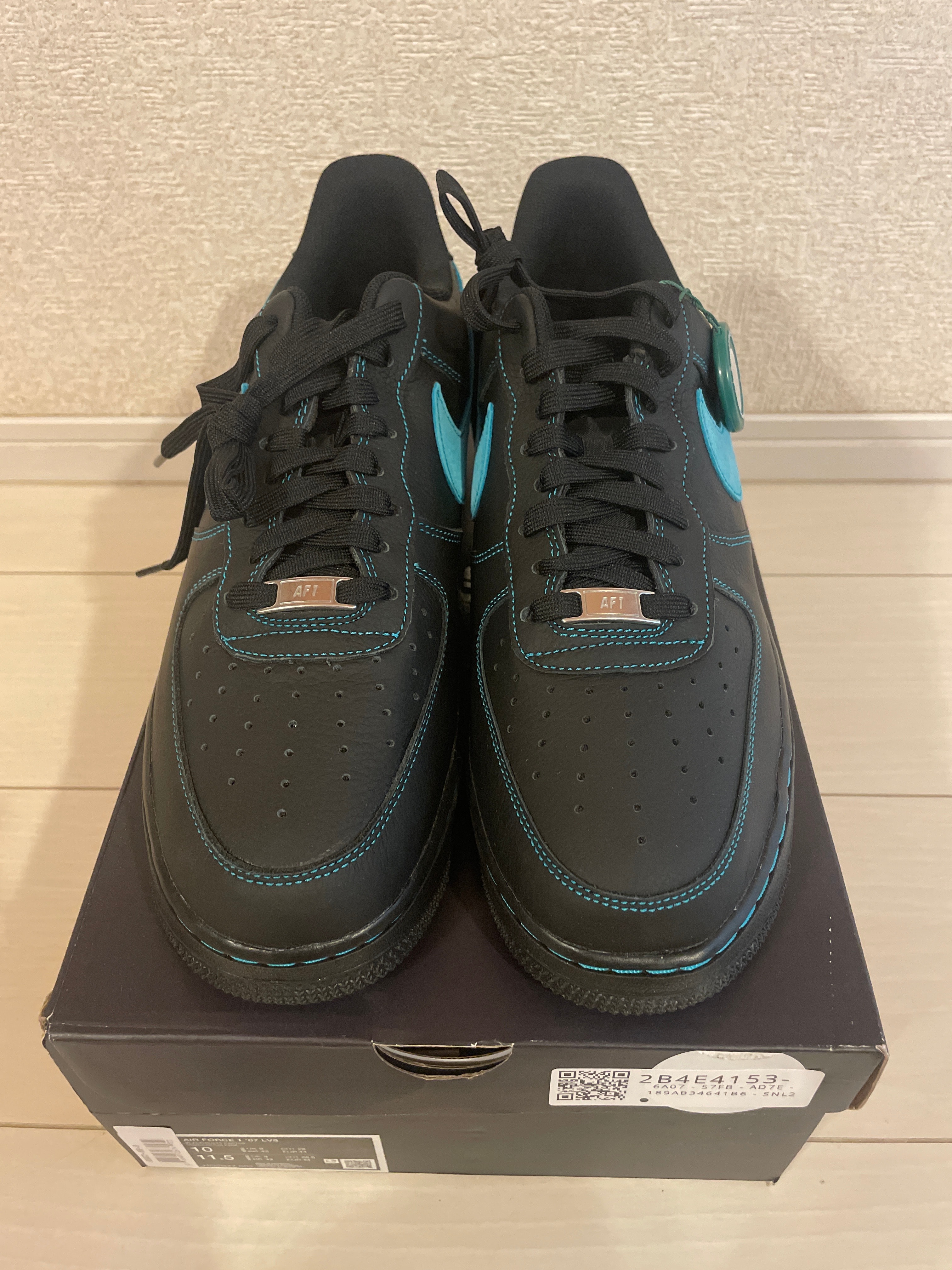Nike Air Force 1 Low "Black Tiffany"