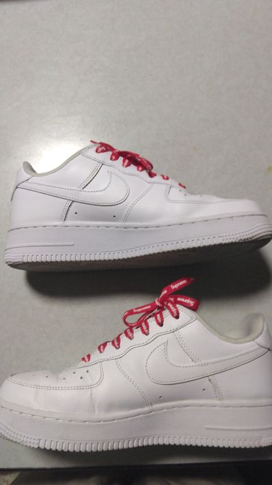 Supreme × Nike Air Force 1 Low "White"