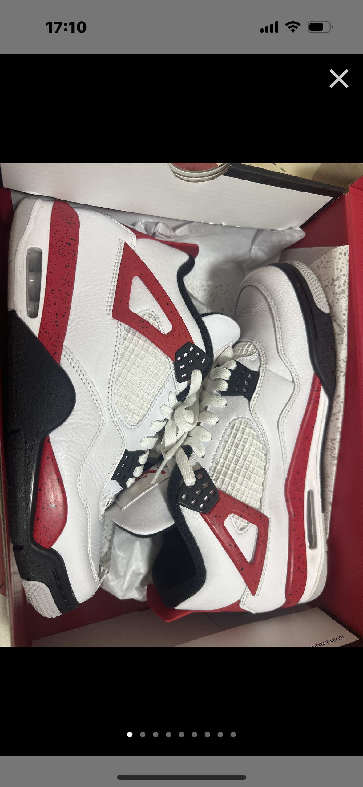 Nike Air Jordan 4 Retro "Red Cement"