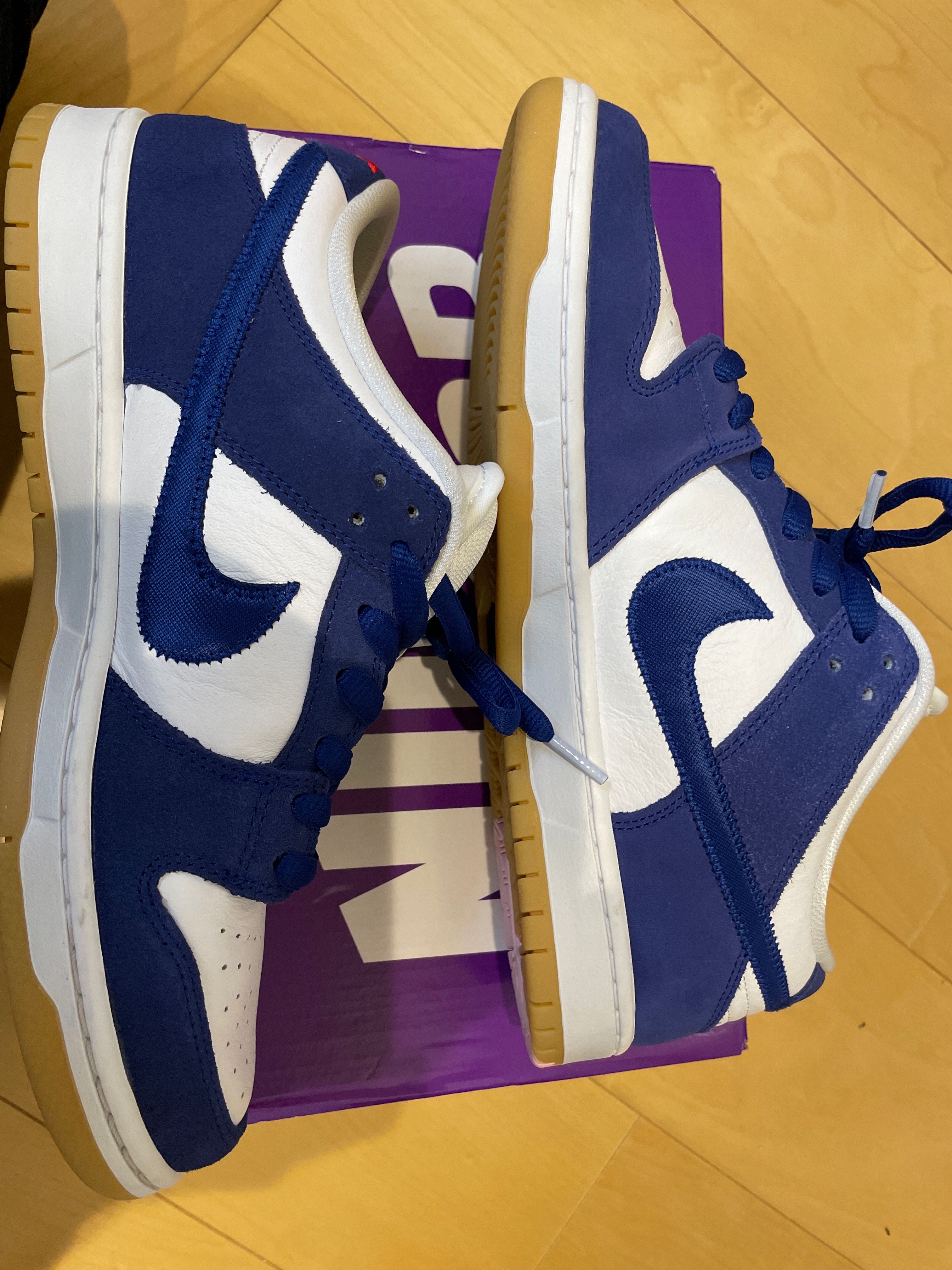 Nike SB Dunk Low "Los Angeles Dodgers/Deep Royal Blue"