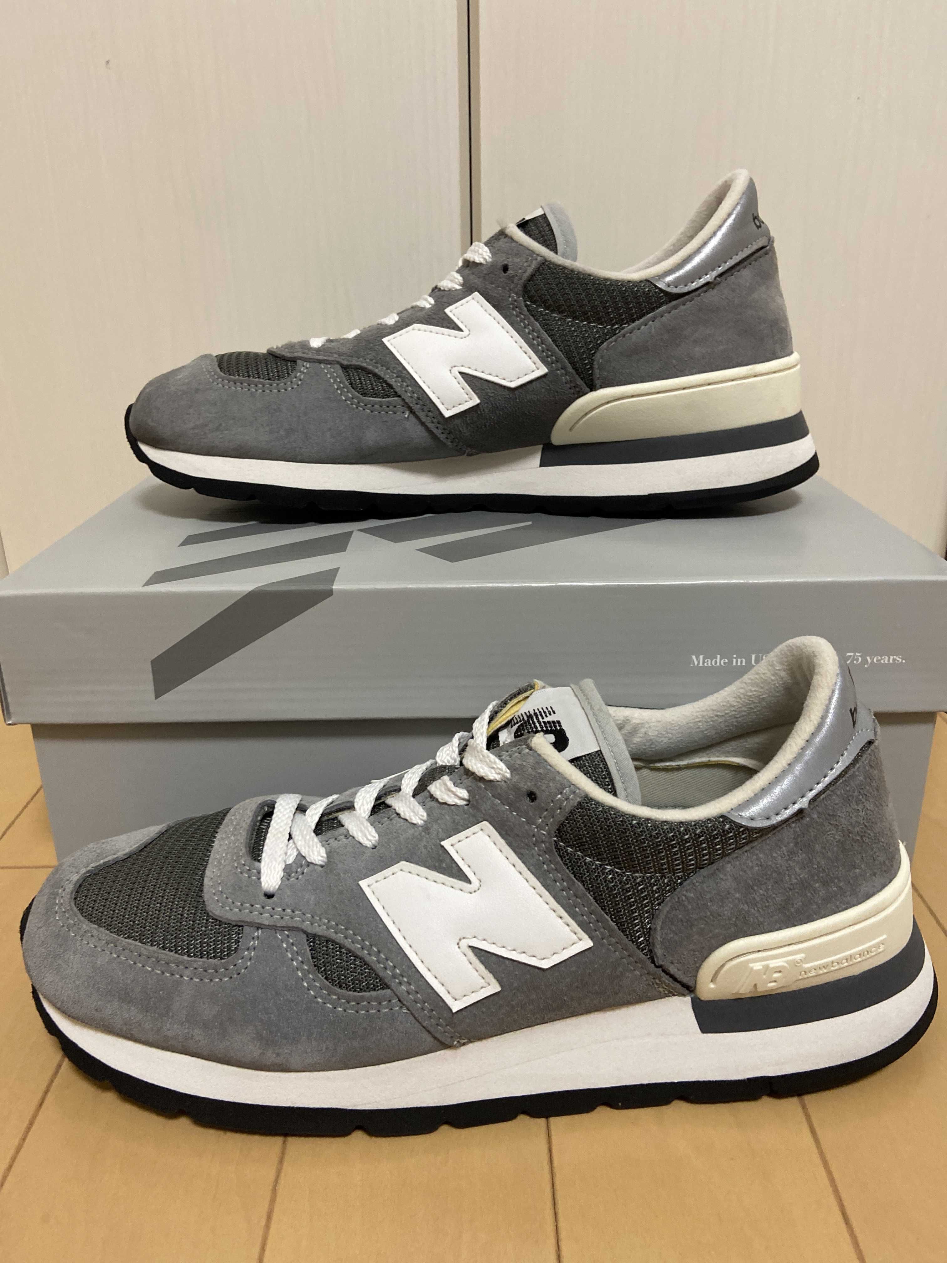 New Balance 990V1 Made in U.S.A "Gray"