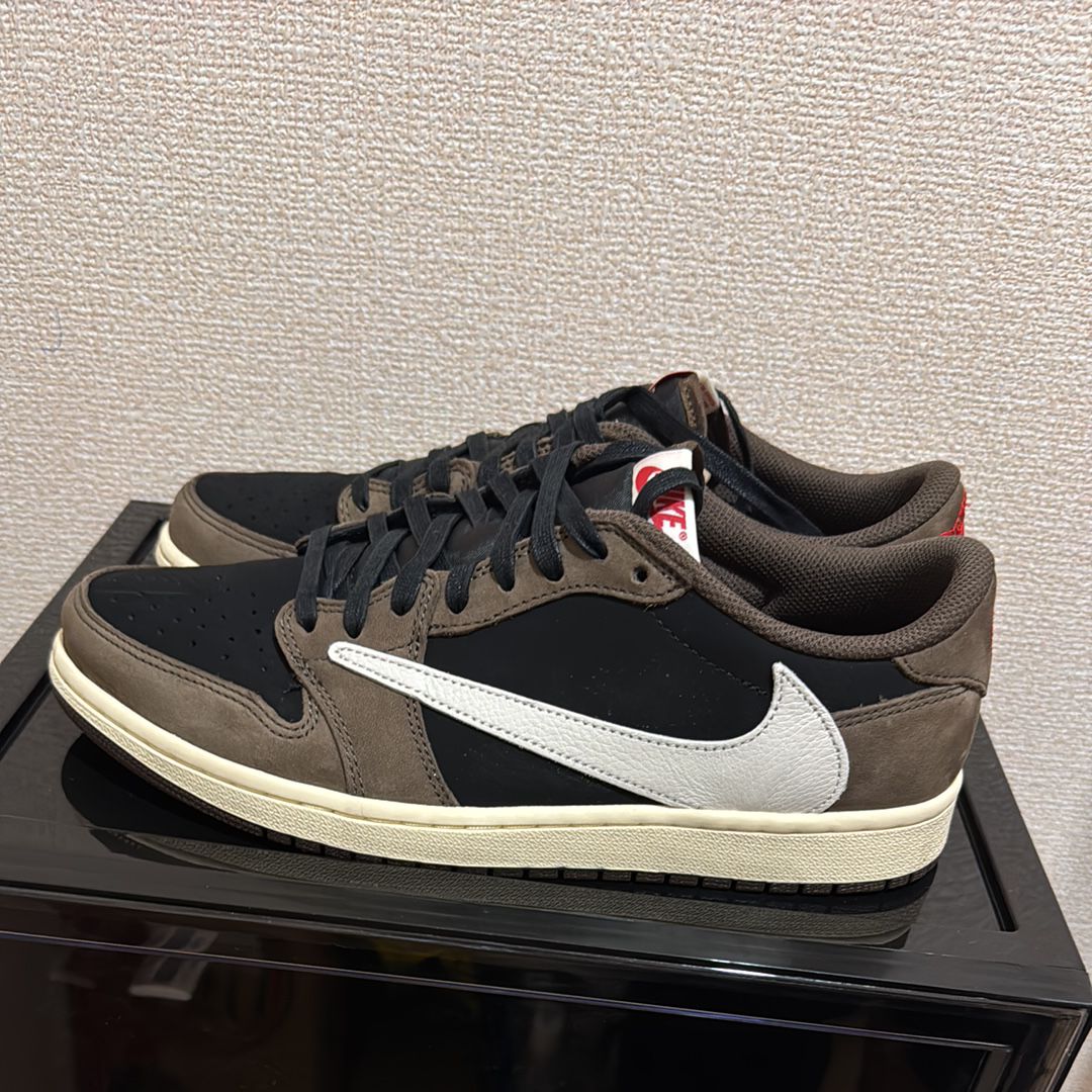 Travis Scott × Nike Air Jordan 1 Low OG SP-T  "Black/Dark Mocha"