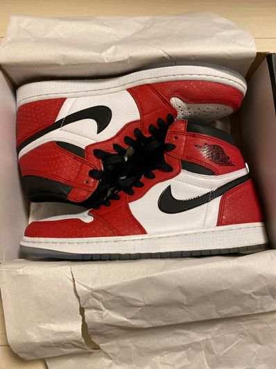 Spiderman × Nike Air Jordan 1 Origin Story "Gym Red/White/Photo Blue/Black"