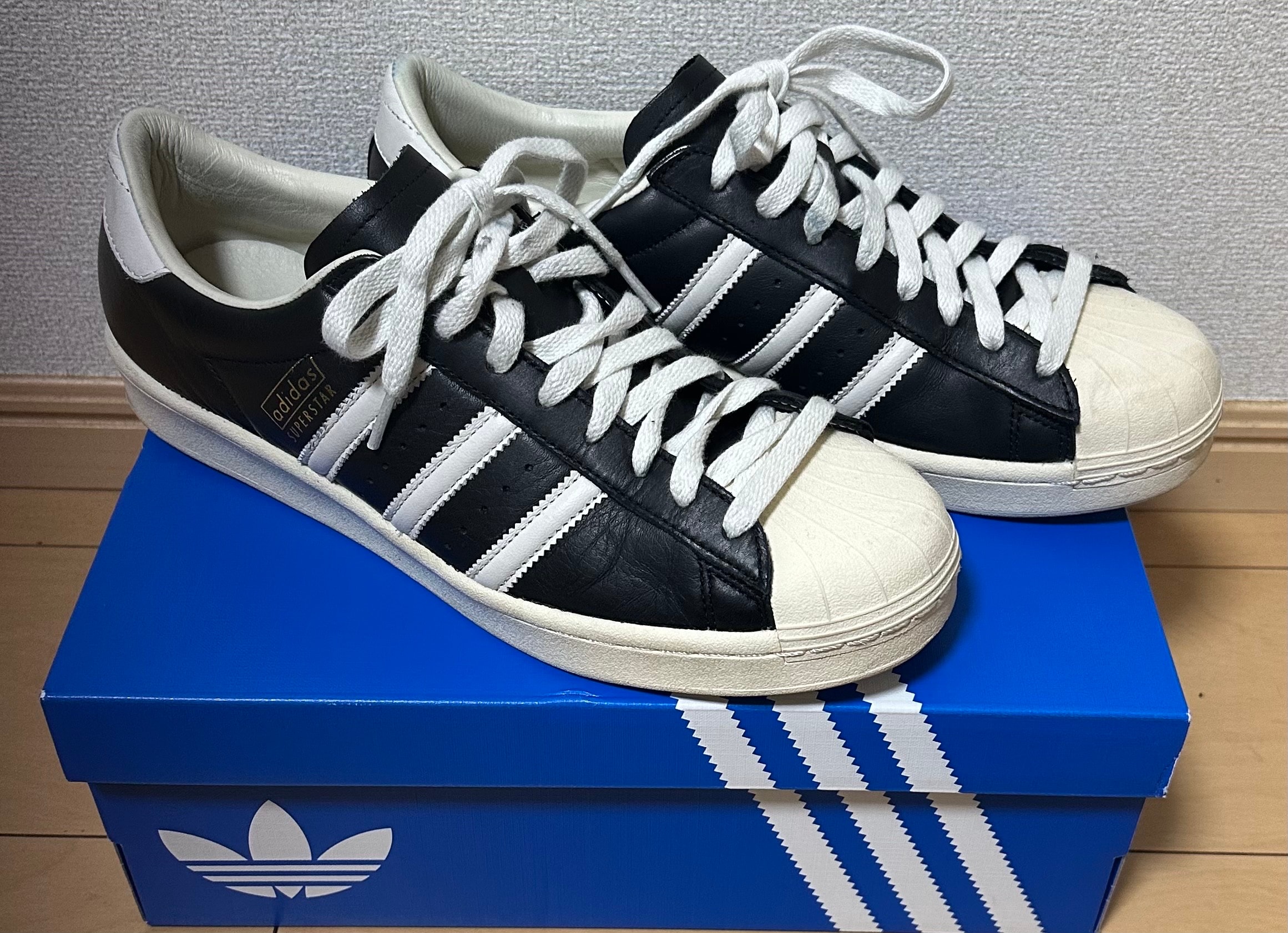 adidas Superstar Vintage "Core Black/Core White/Cream White"