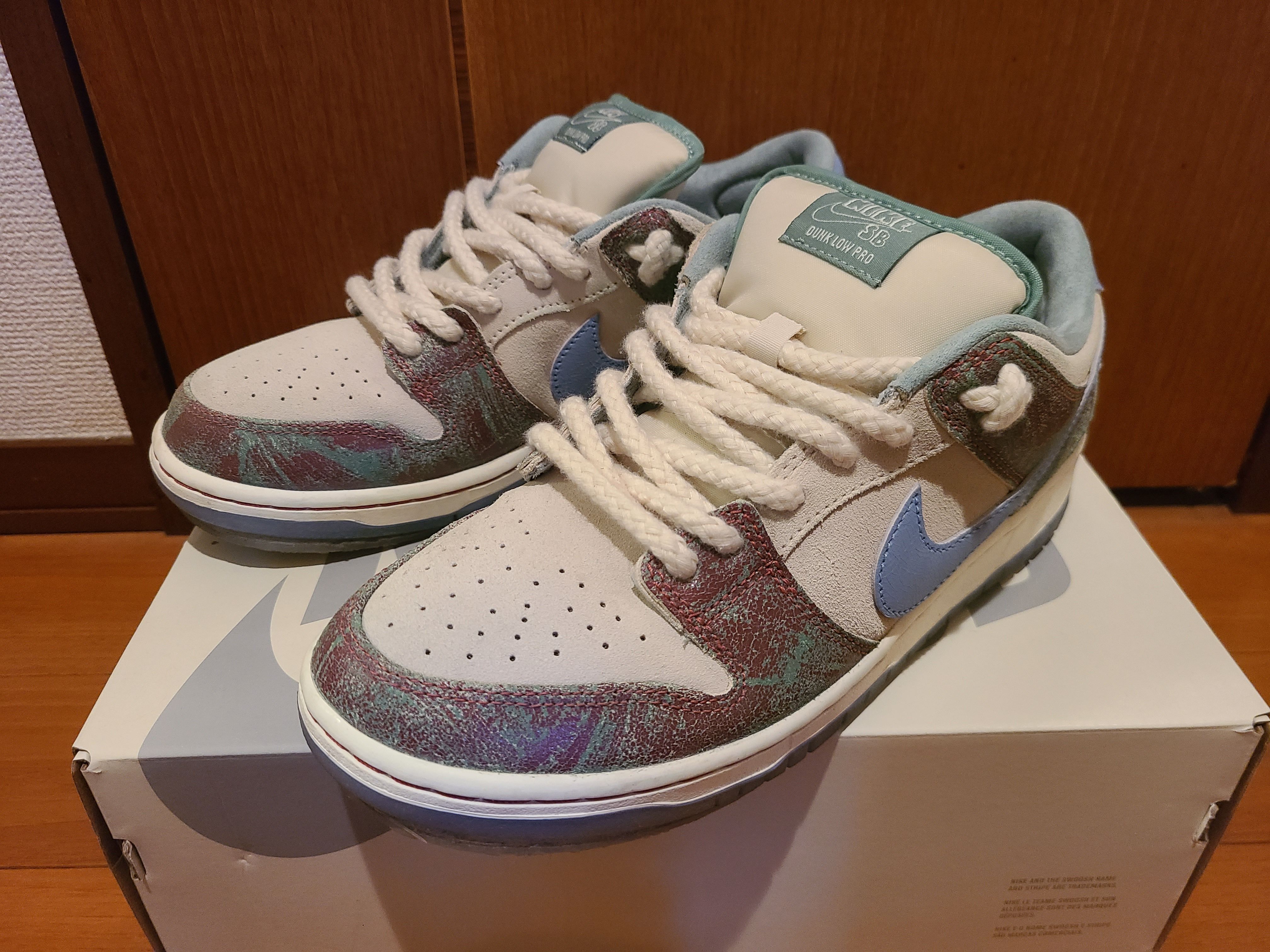 Crenshaw Skate Club × Nike SB Dunk Low PRO QS "Sail/Light Blue-Cedar"