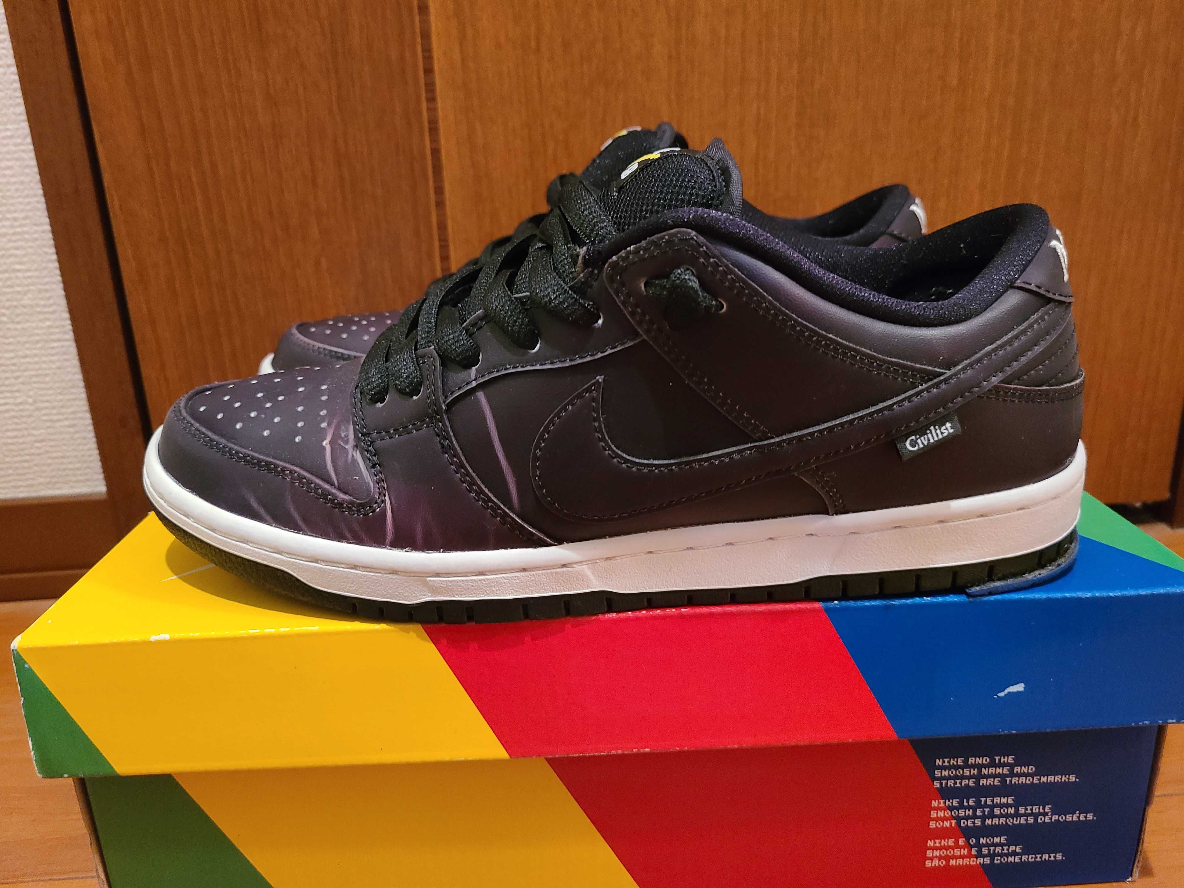 Civilist × Nike SB Dunk Low "Thermography"