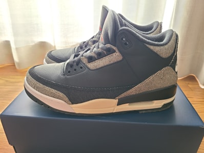 Levi's × Nike Air Jordan 3 Retro SP "Black and White" (LEVI'S Tab)